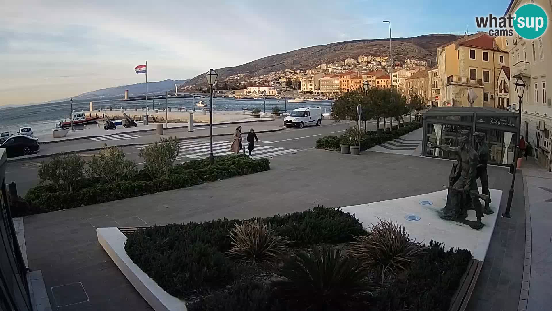 Webcam en direct Senj Riva – front de mer