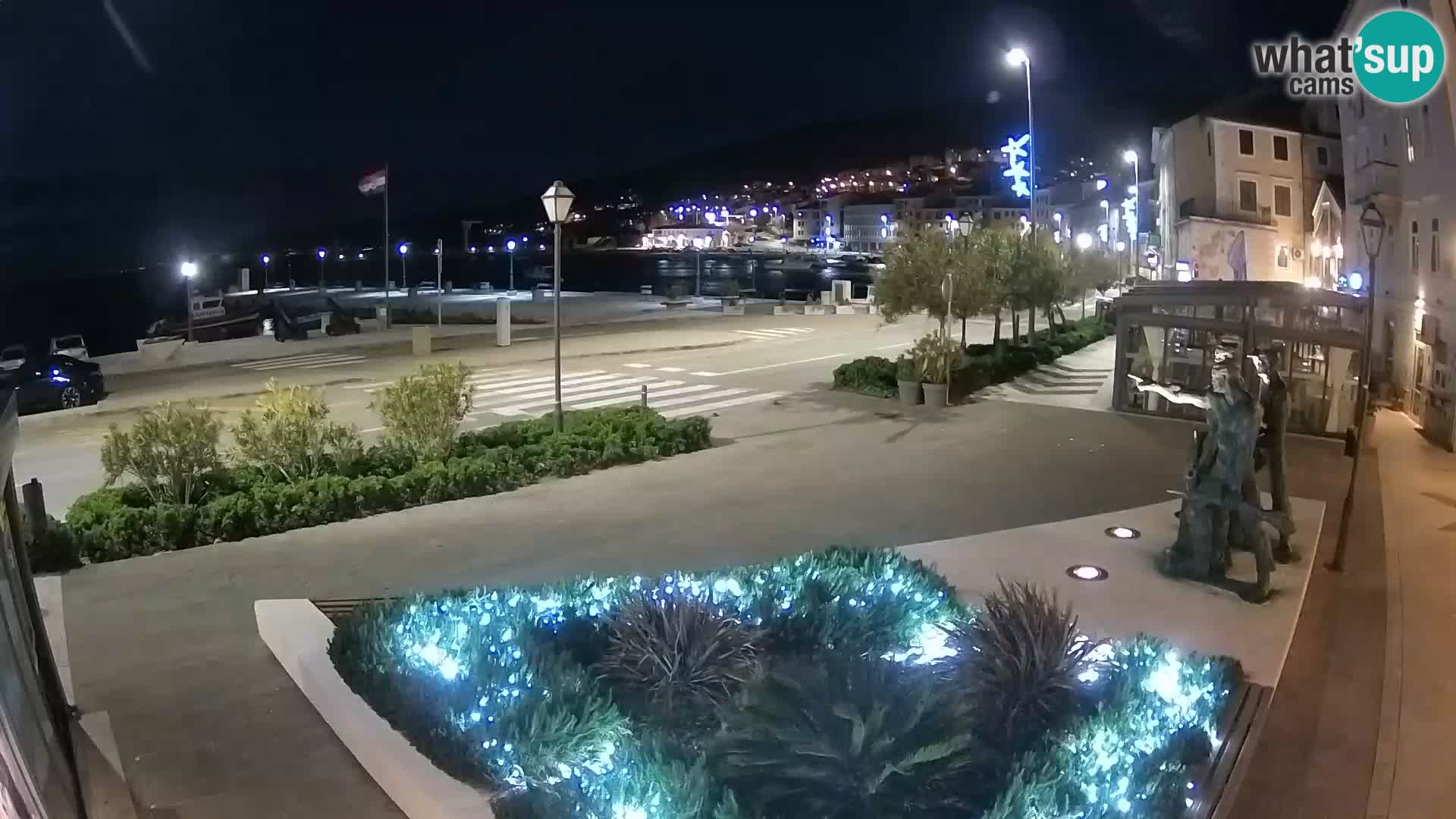 Live-Webcam Senj Riva – direkt am Meer – Kroatien