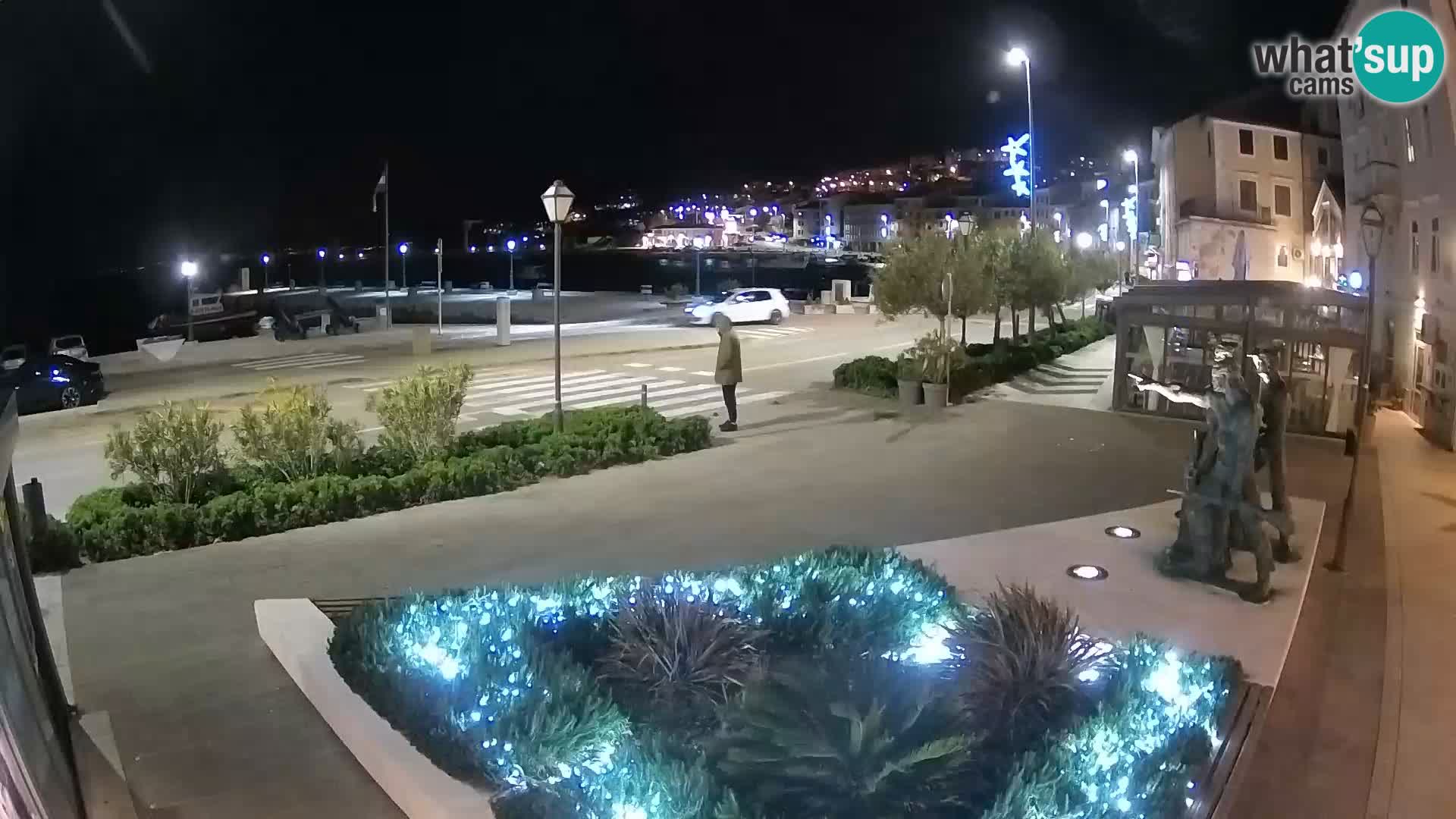 Spletna kamera v živo Senj riva – Hrvaška