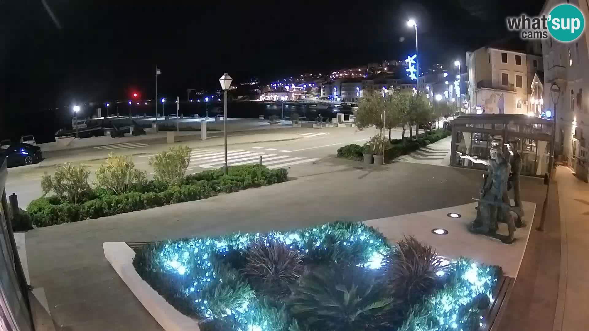 Live-Webcam Senj Riva – direkt am Meer – Kroatien