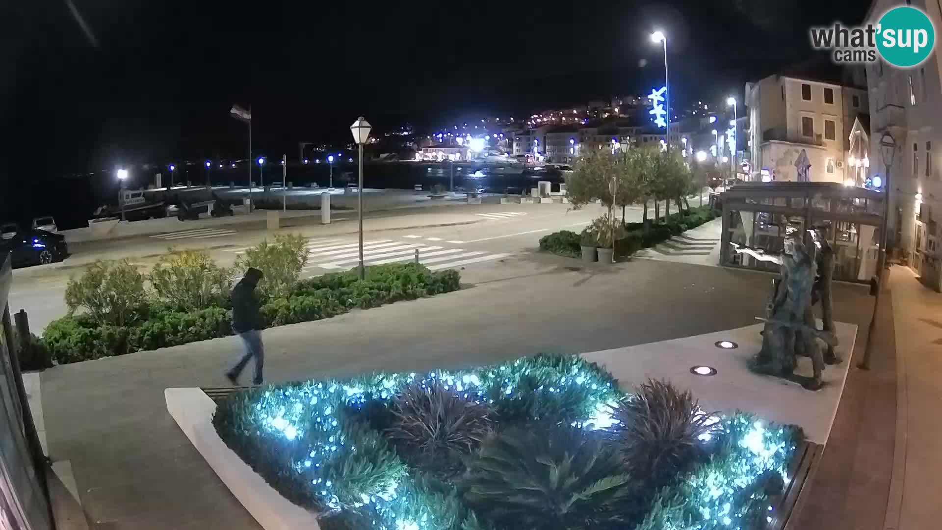 Live webcam Senj riva – seafront – Croatia