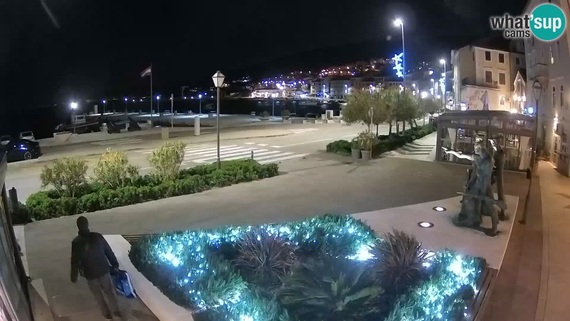 Live webcam Senj riva – seafront – Croatia