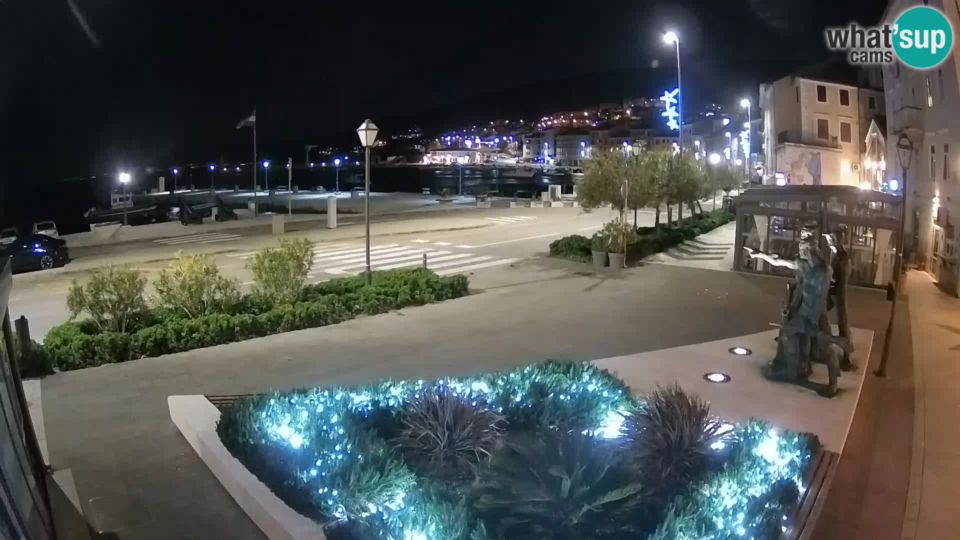 Spletna kamera v živo Senj riva – Hrvaška