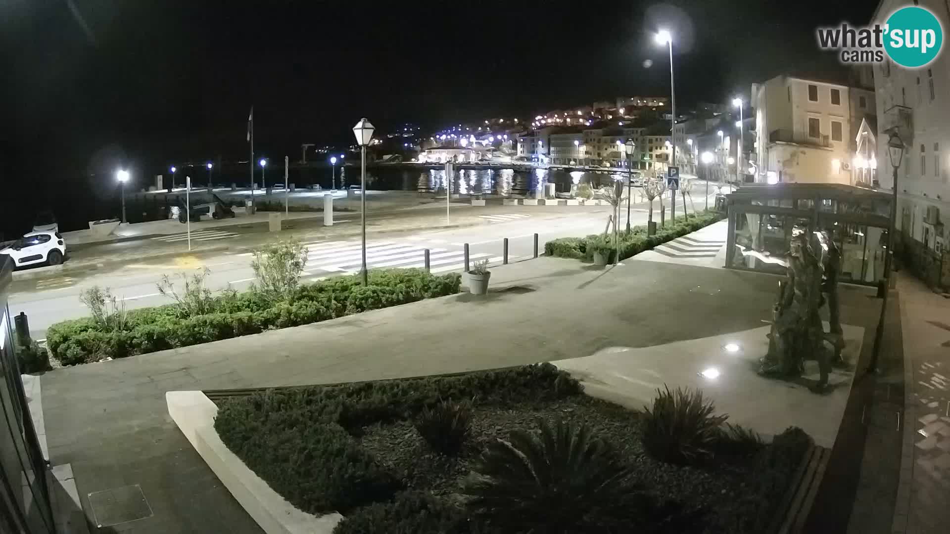 Live webcam Senj riva – seafront – Croatia