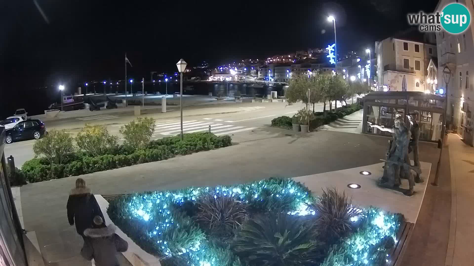 Live webcam Senj riva – fronte mare