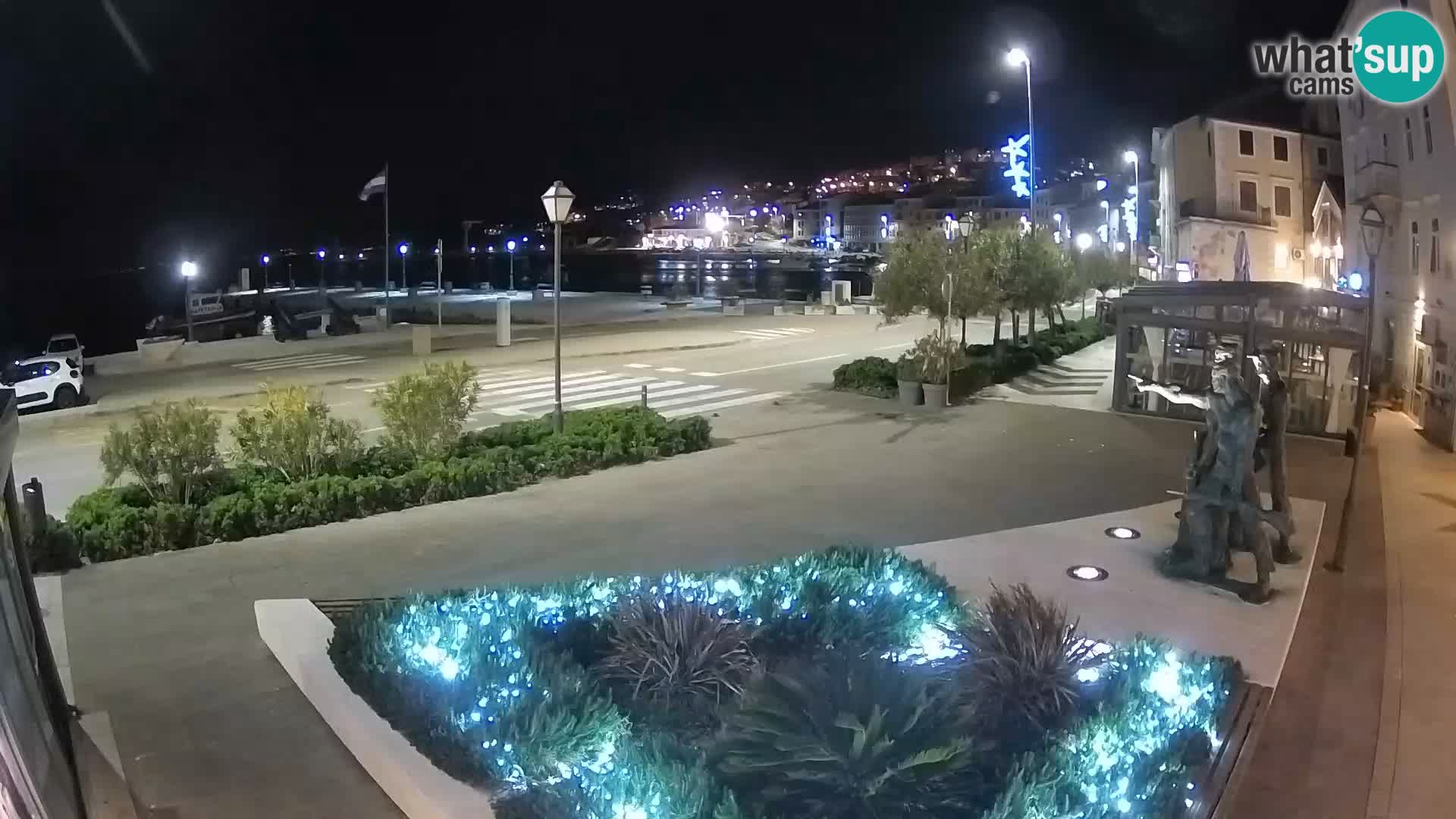 Live-Webcam Senj Riva – direkt am Meer – Kroatien