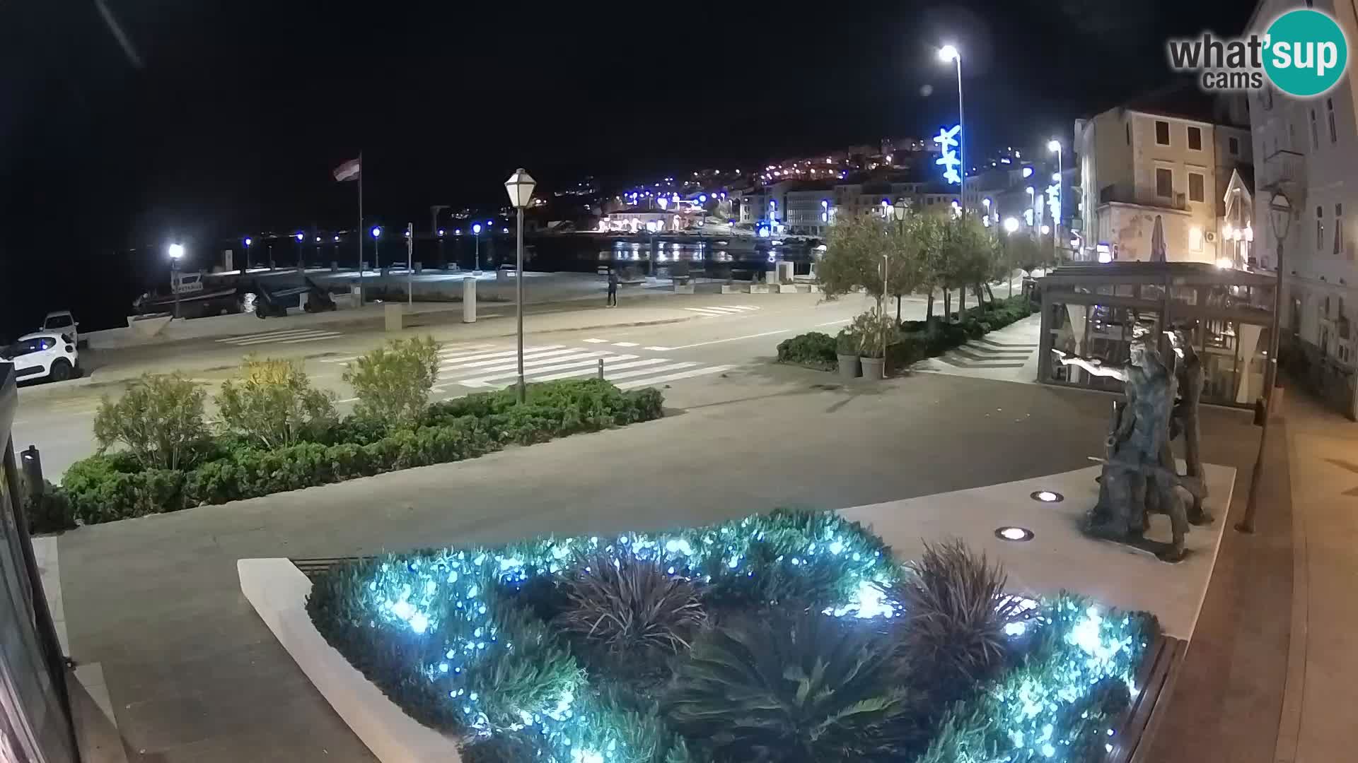 Live webcam Senj riva – seafront – Croatia
