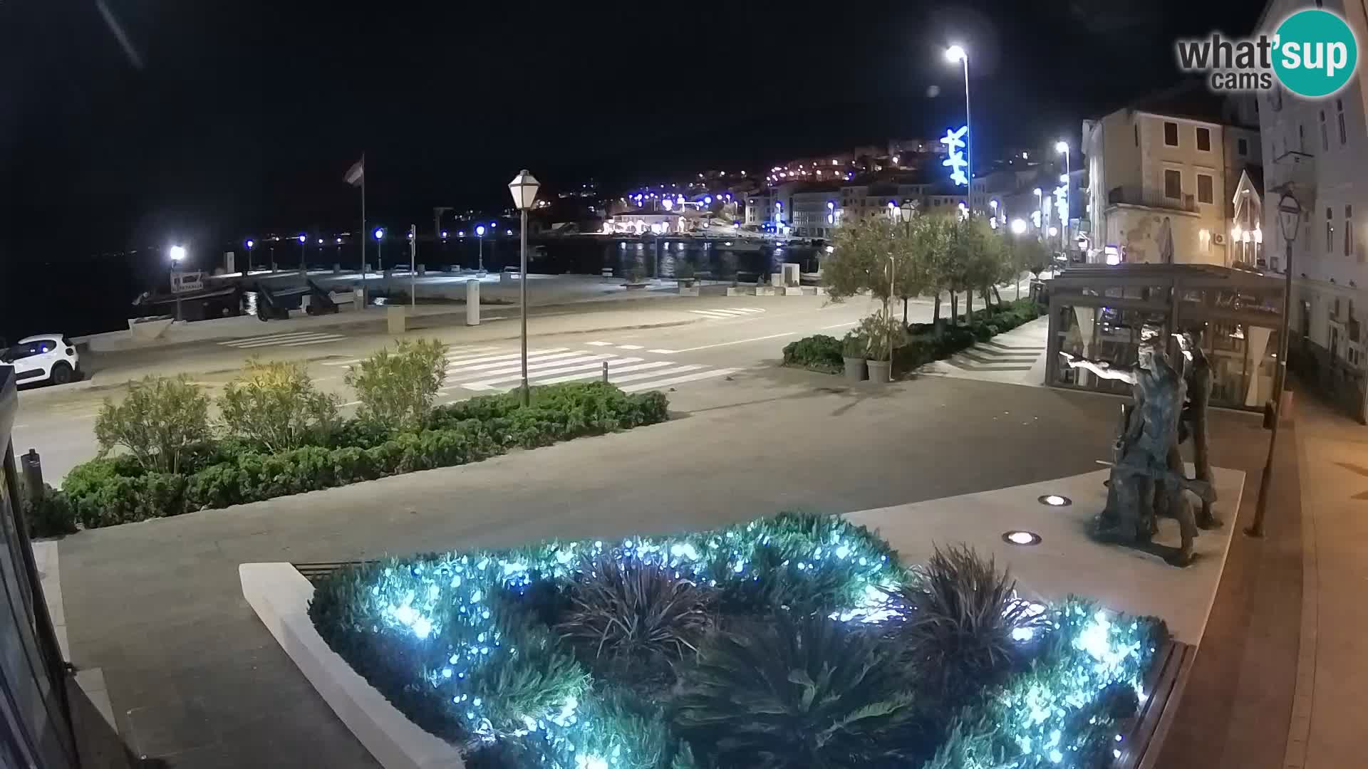 Live webcam Senj riva – seafront – Croatia