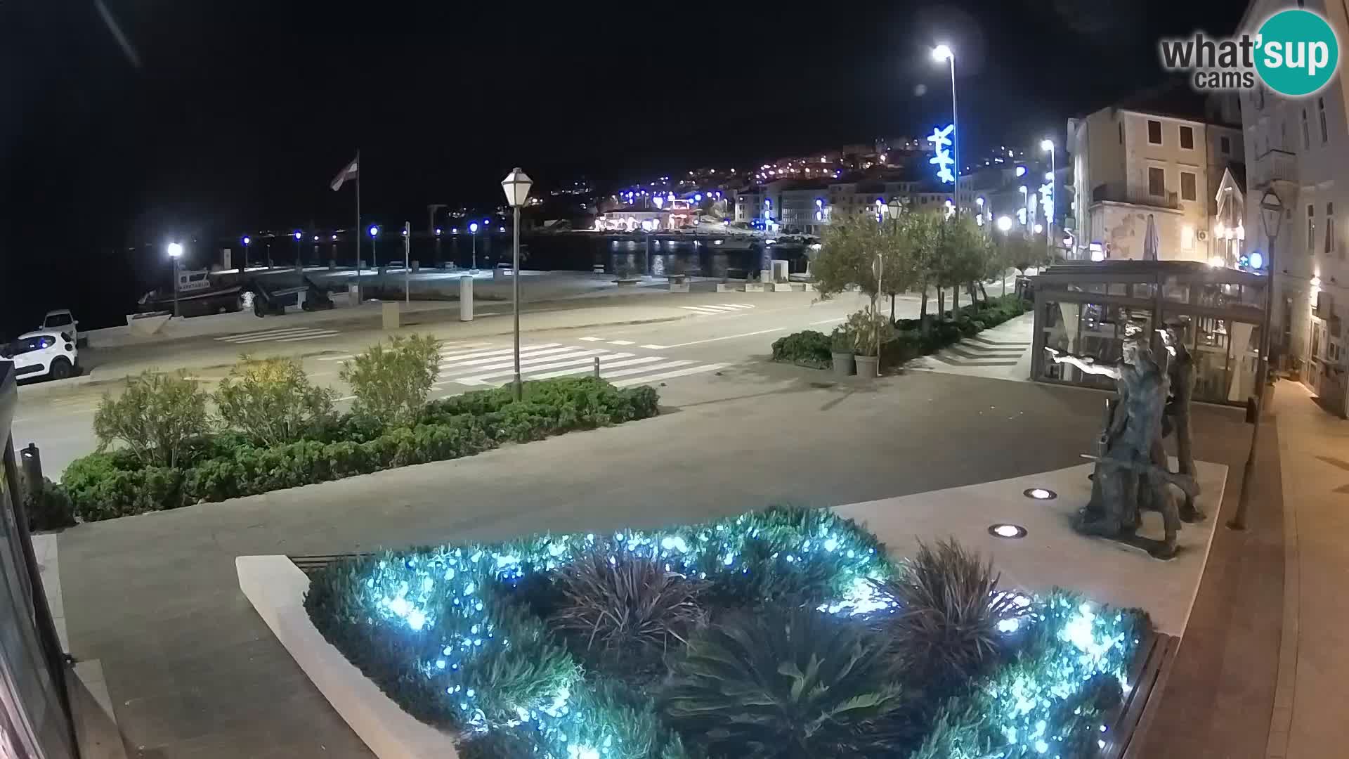 Live webcam Senj riva – seafront – Croatia
