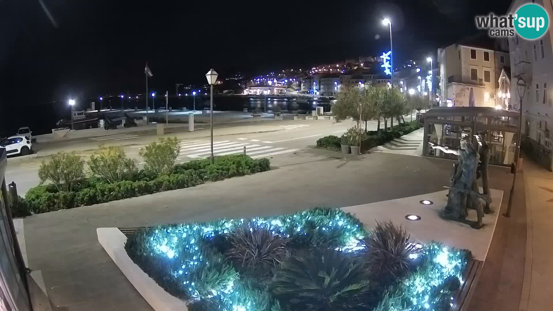 Live webcam Senj riva – seafront – Croatia