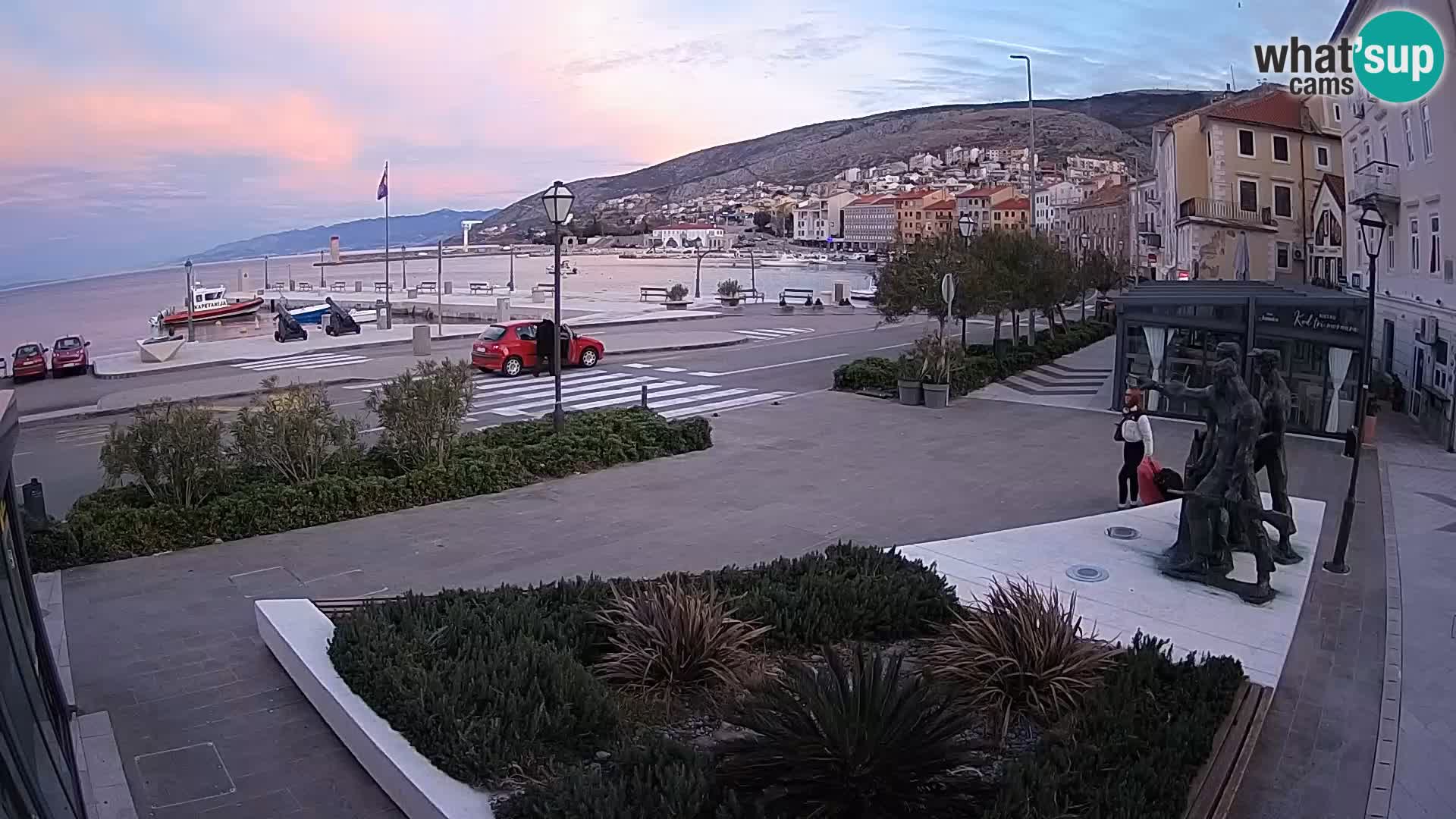 Live webcam Senj riva – seafront – Croatia