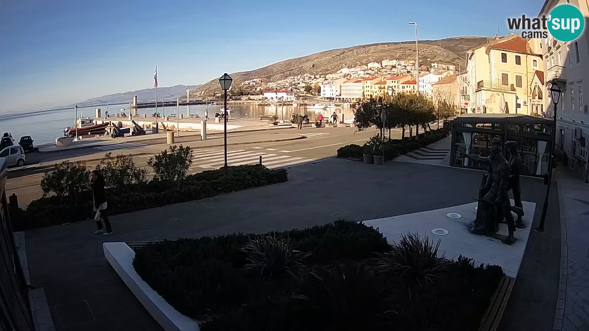 Webcam en vivo Senj riva – paseo marítimo