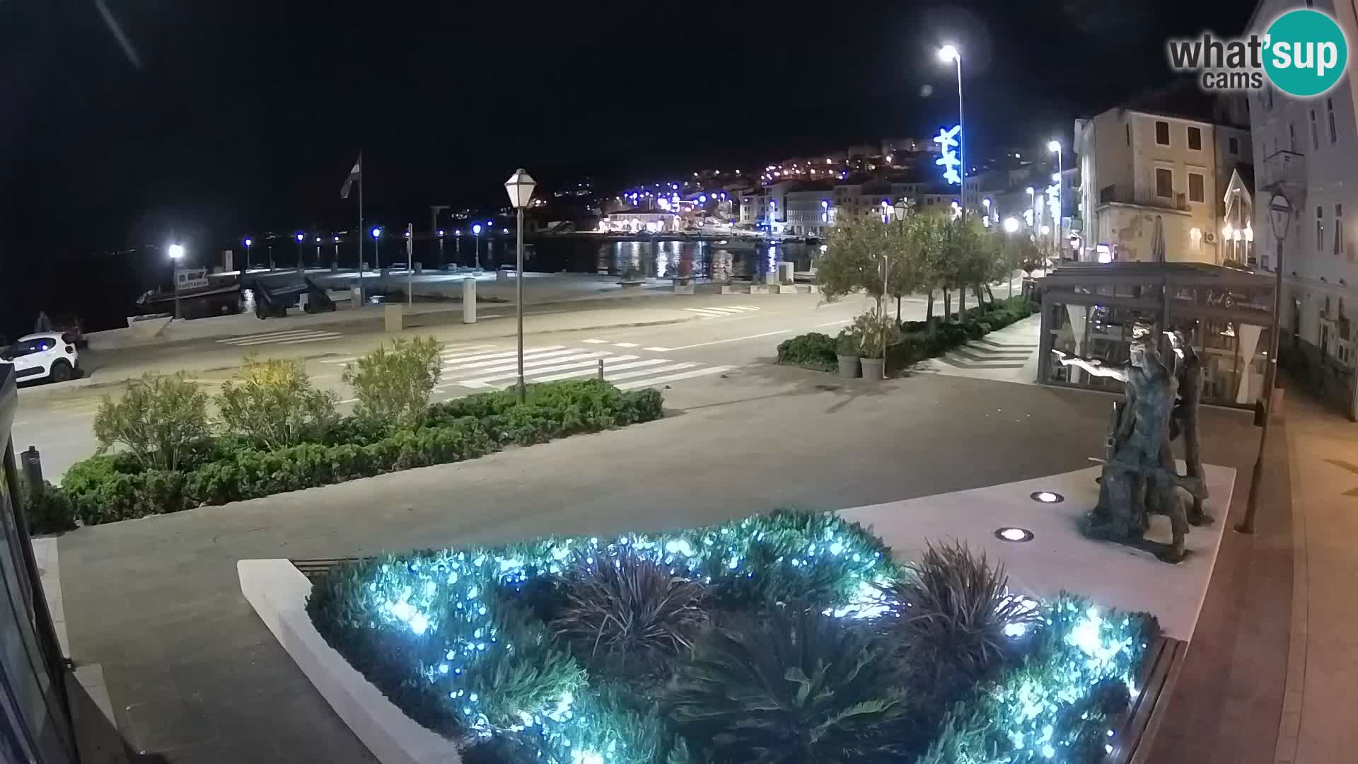 Webcam en vivo Senj riva – paseo marítimo