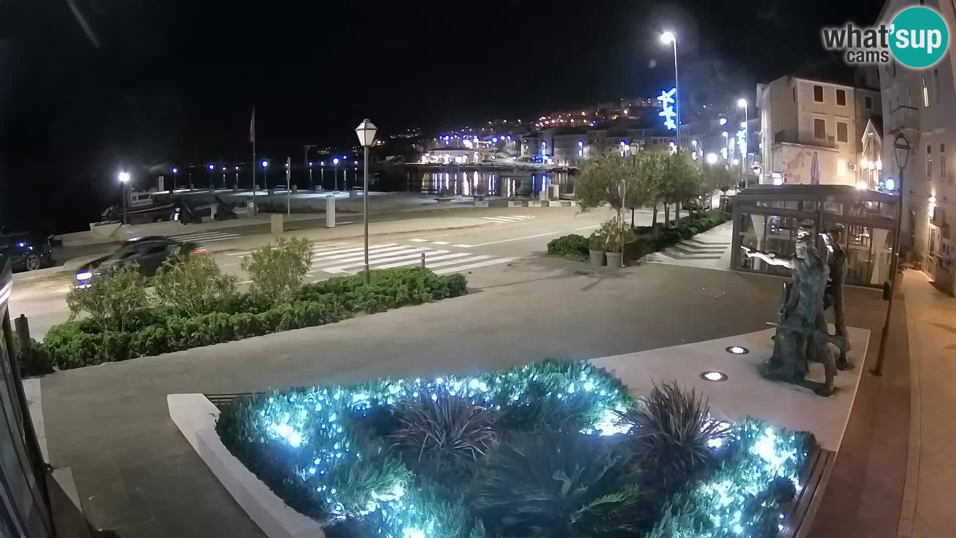 Live webcam Senj riva – seafront – Croatia