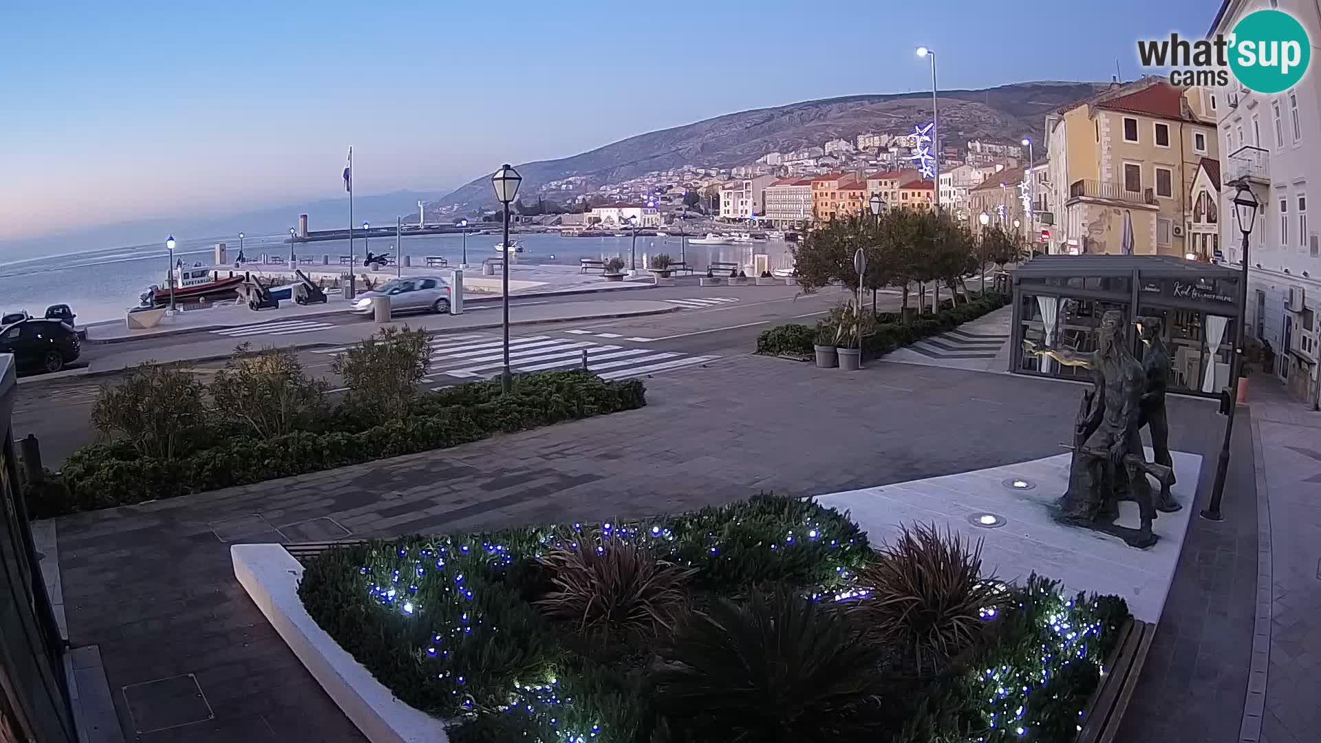 Webcam en vivo Senj riva – paseo marítimo