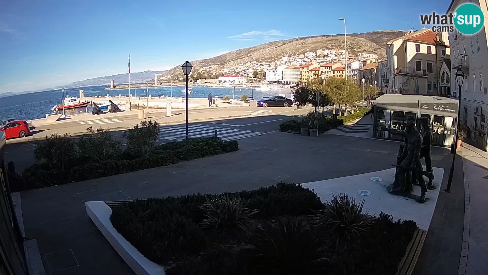 Webcam en vivo Senj riva – paseo marítimo