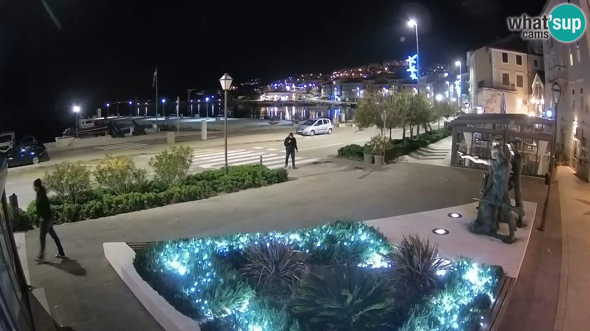 Live webcam Senj riva – fronte mare