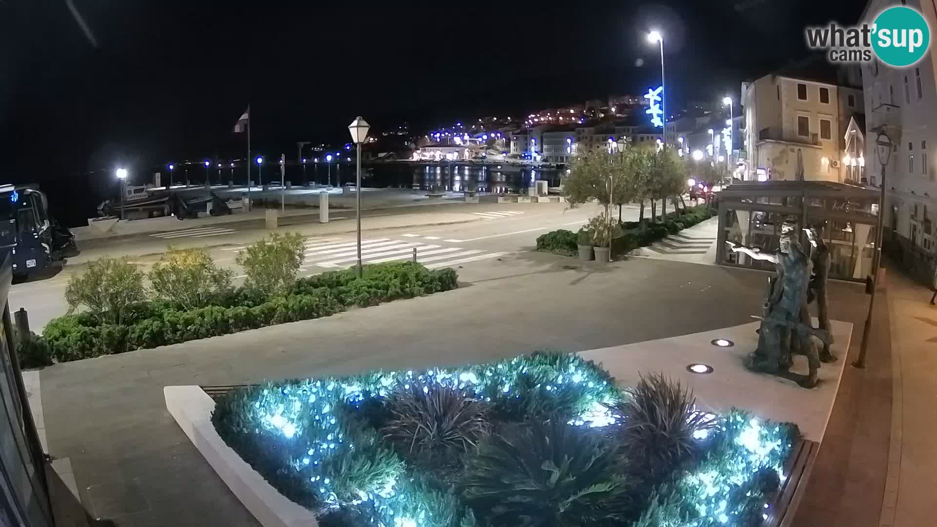 Live webcam Senj riva – seafront – Croatia