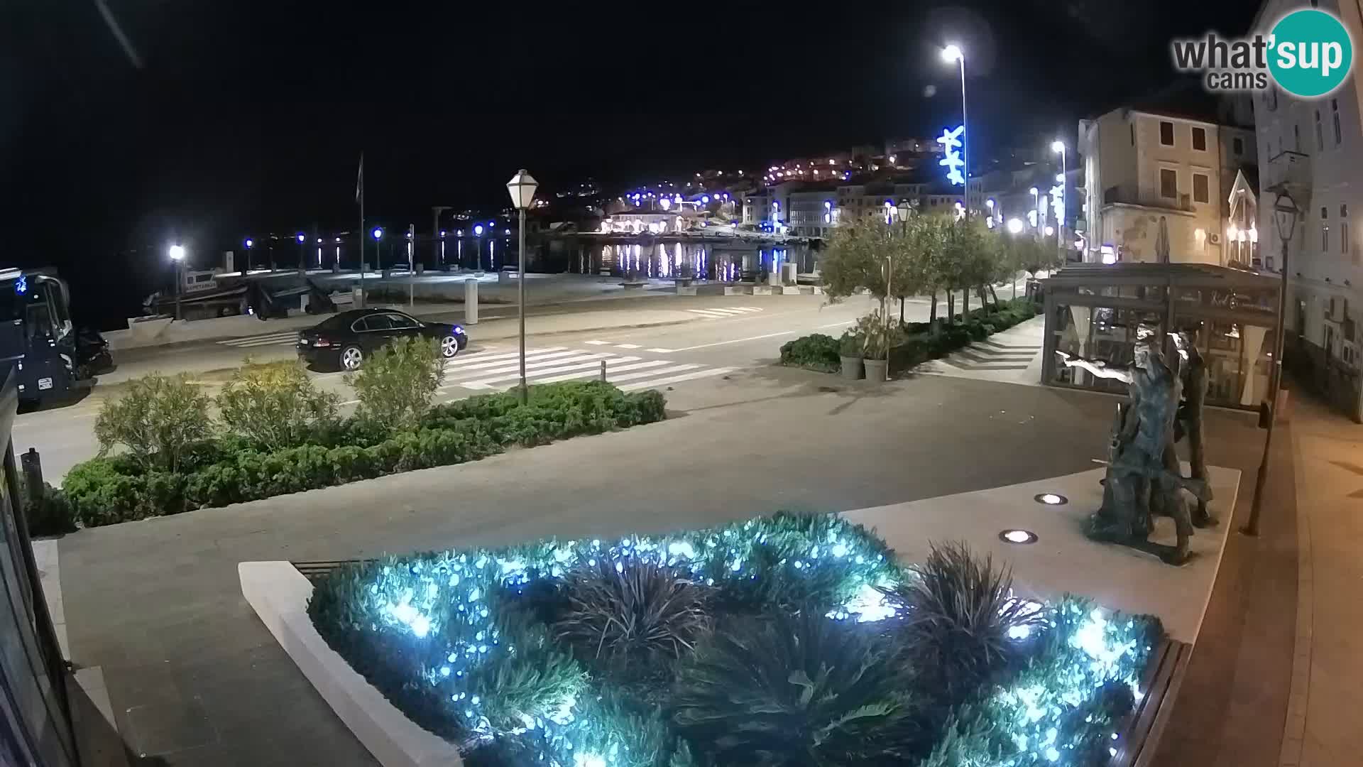Live webcam Senj riva – seafront – Croatia