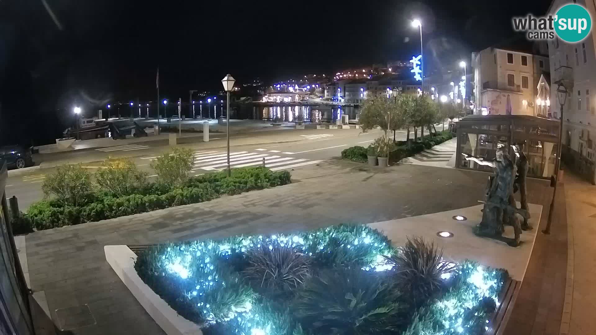 Live-Webcam Senj Riva – direkt am Meer – Kroatien