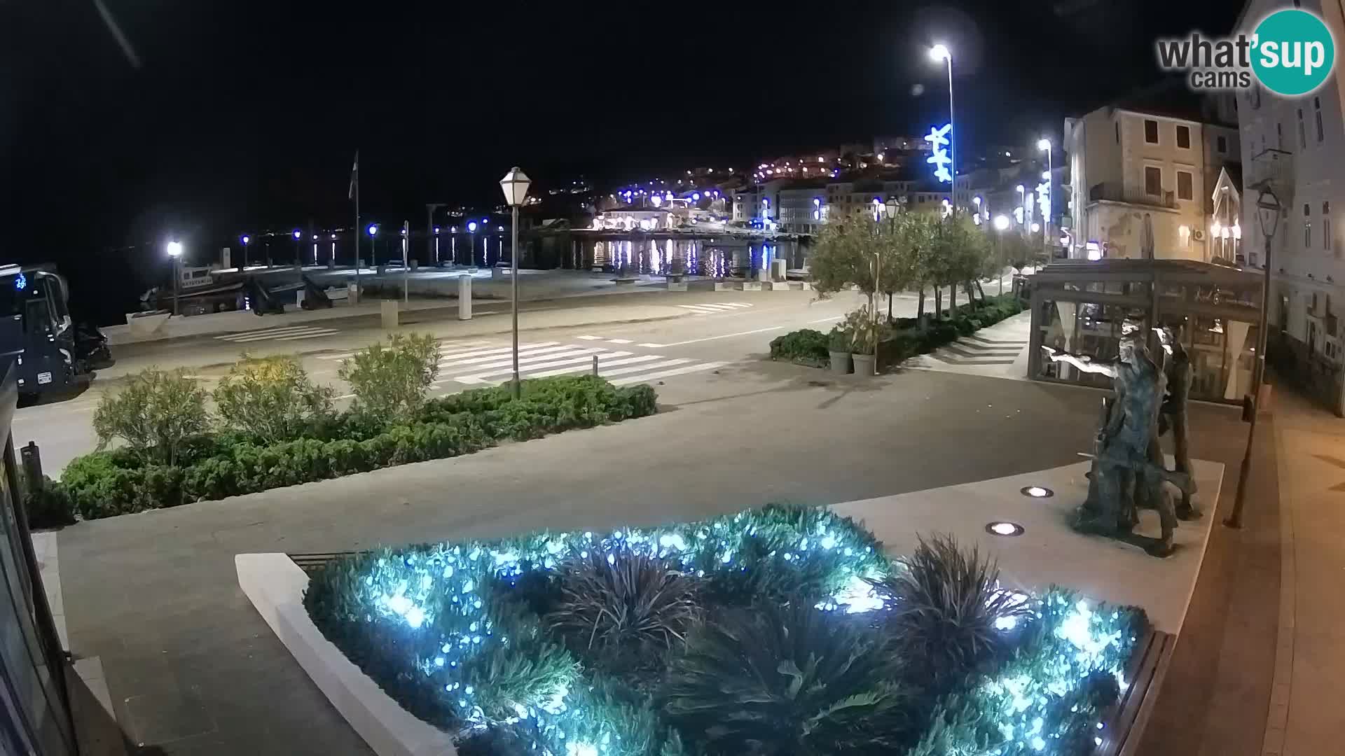 Live-Webcam Senj Riva – direkt am Meer – Kroatien