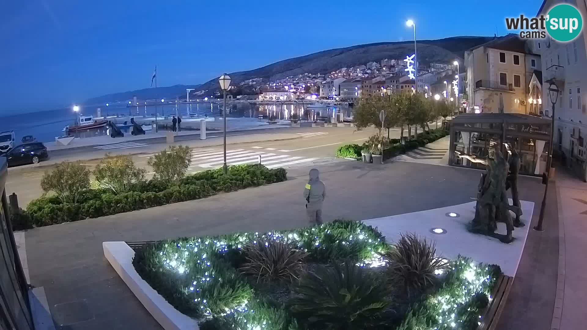 Live webcam Senj riva – seafront – Croatia