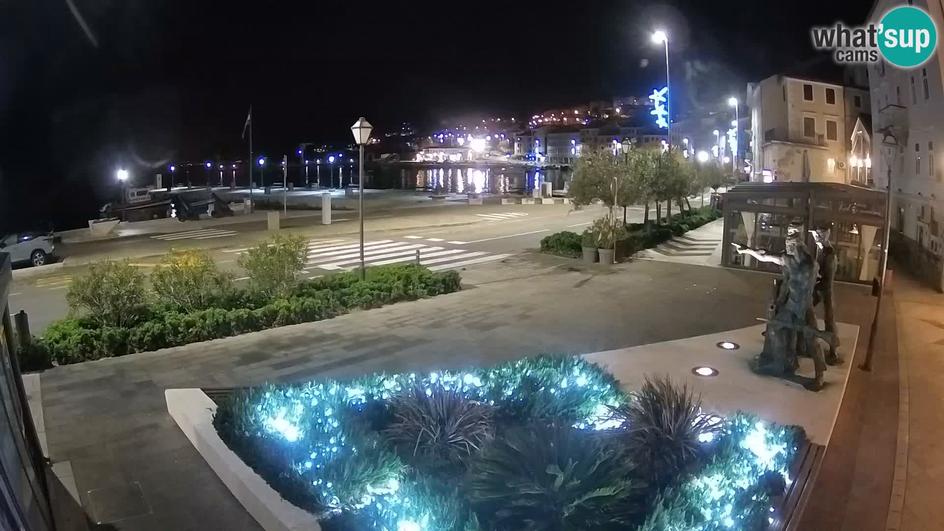 Live webcam Senj riva – fronte mare