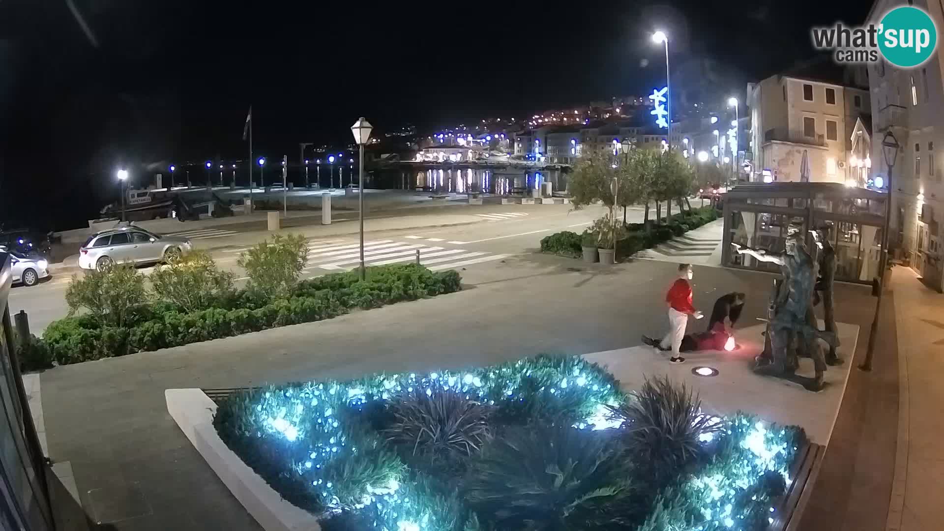 Live webcam Senj riva – seafront – Croatia