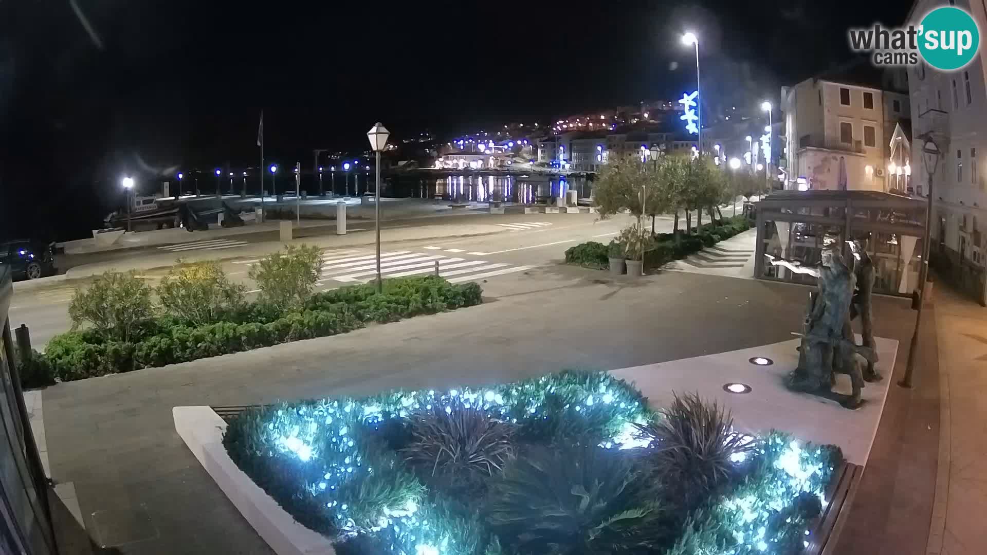 Live webcam Senj riva – seafront – Croatia