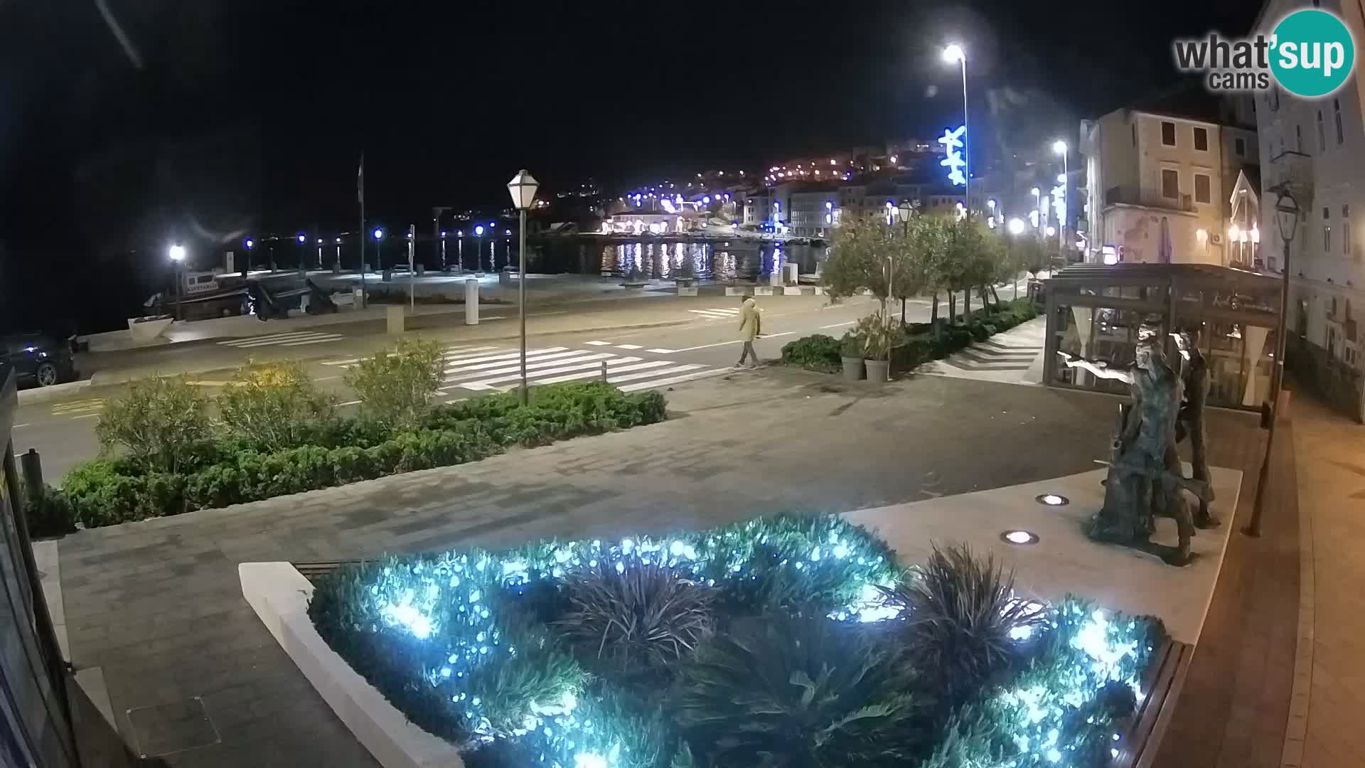 Live-Webcam Senj Riva – direkt am Meer – Kroatien