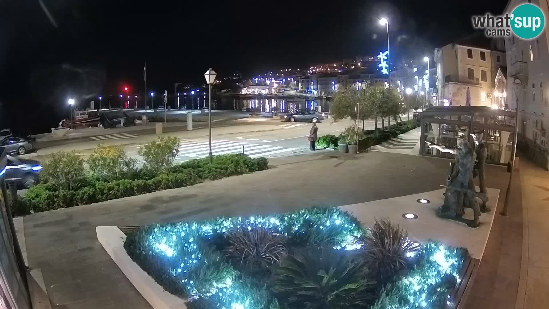 Live-Webcam Senj Riva – direkt am Meer – Kroatien