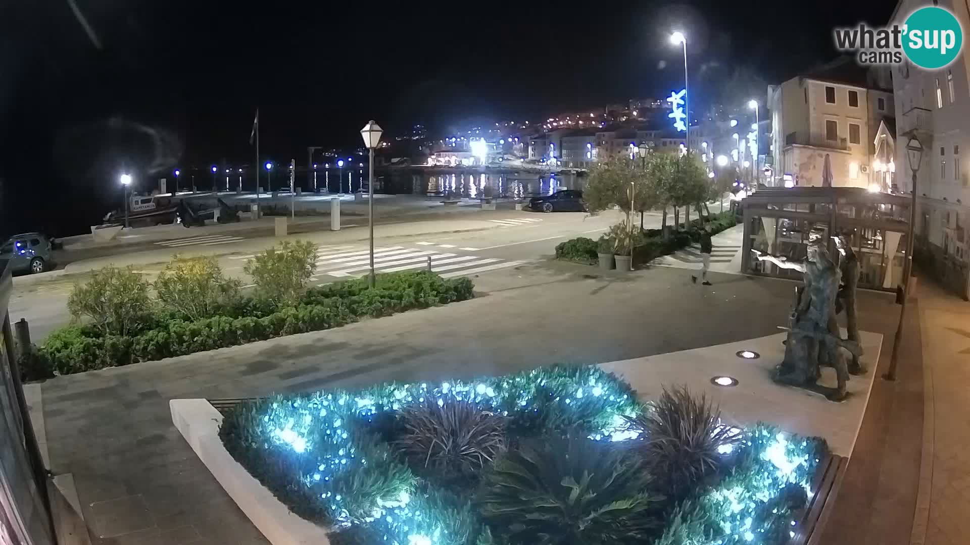 Spletna kamera v živo Senj riva – Hrvaška