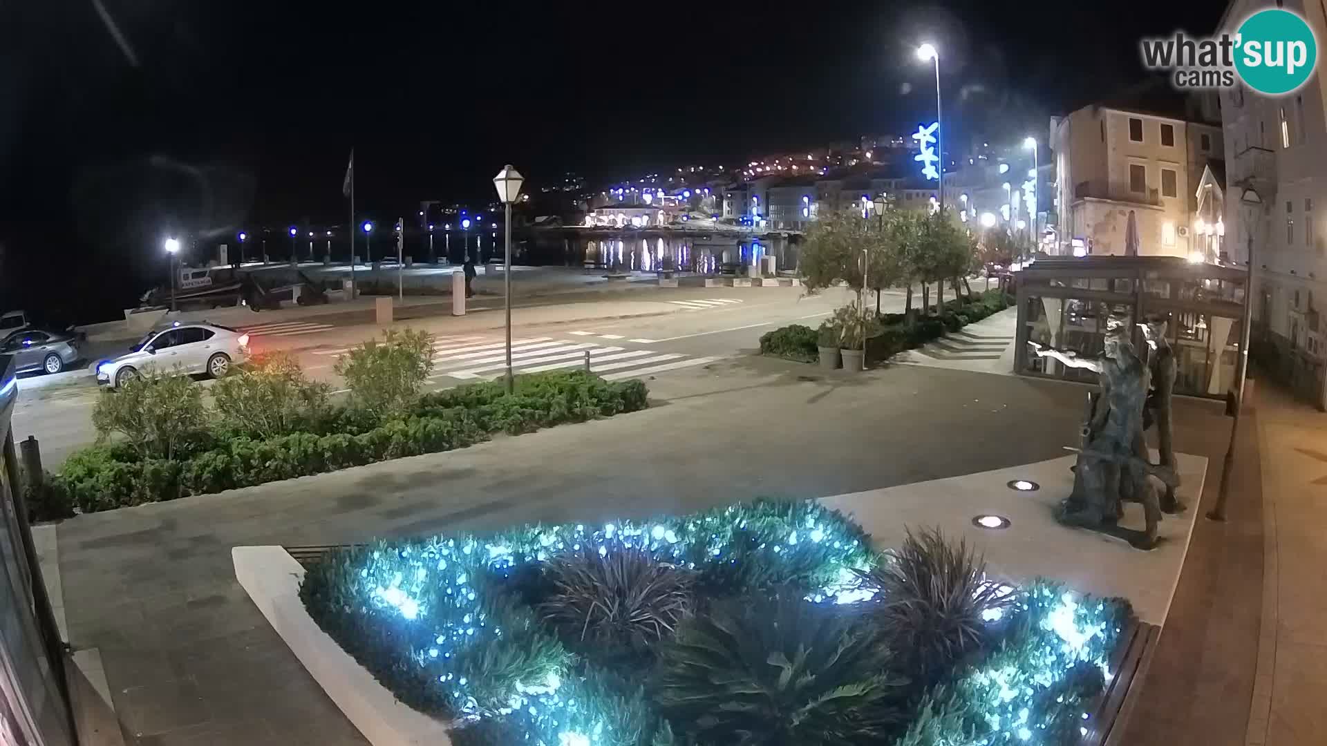 Live webcam Senj riva – seafront – Croatia