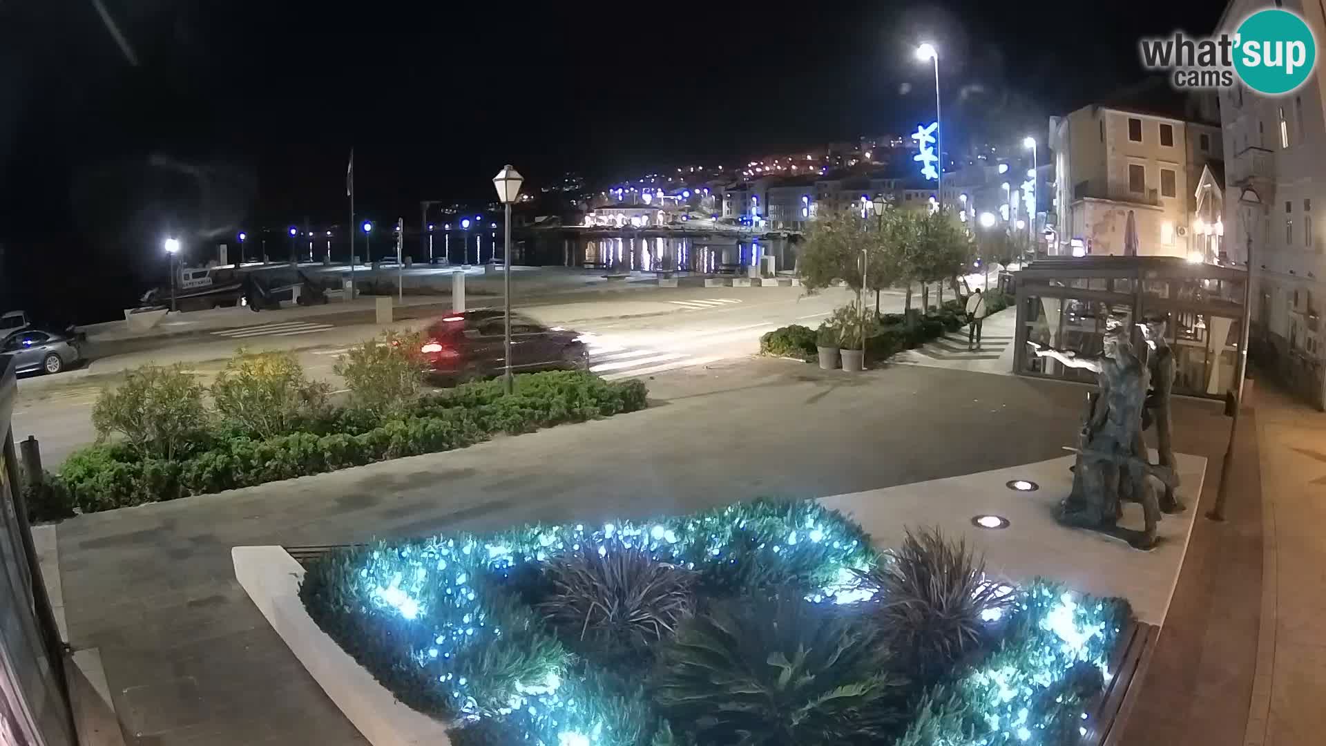 Live webcam Senj riva – seafront – Croatia