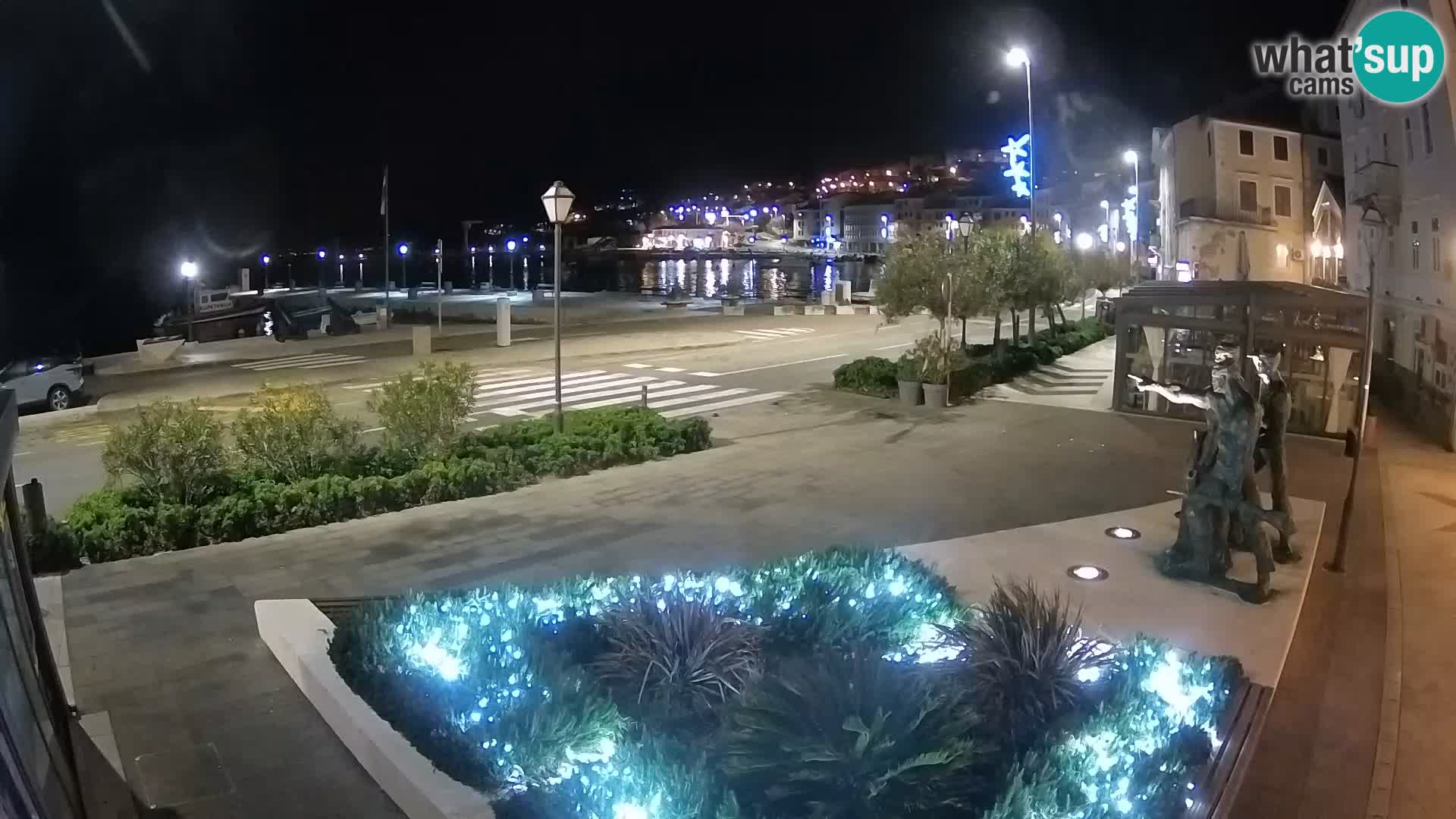 Live webcam Senj riva – seafront – Croatia