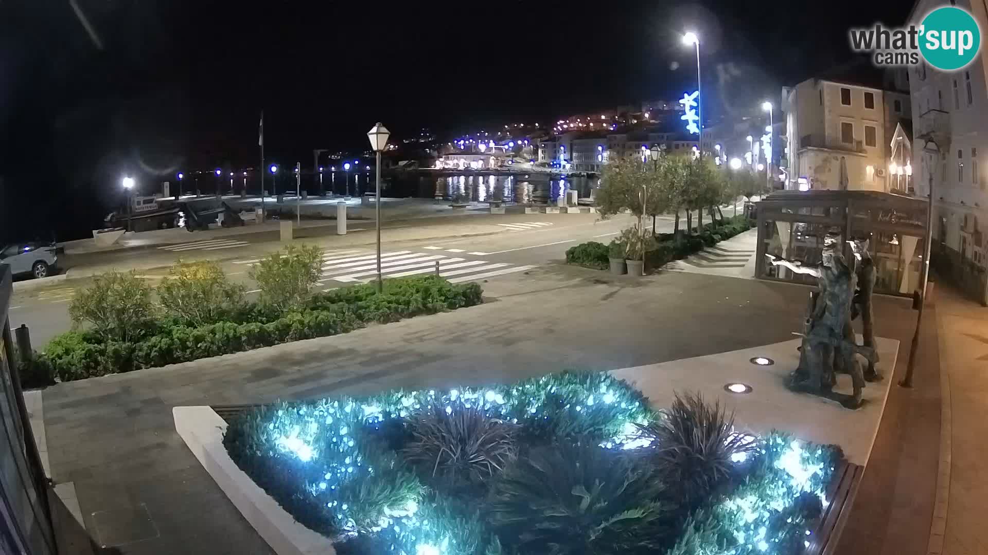 Live-Webcam Senj Riva – direkt am Meer – Kroatien