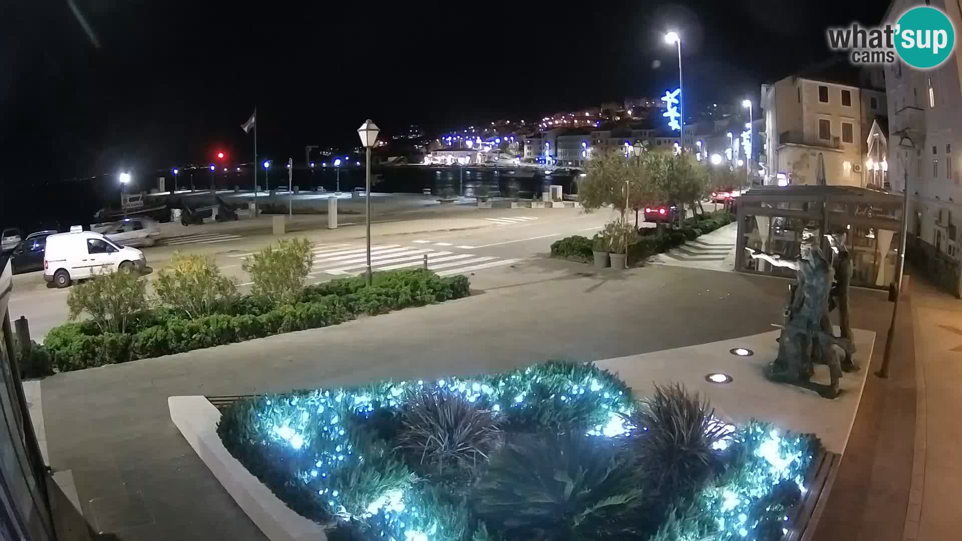 Live webcam Senj riva – fronte mare