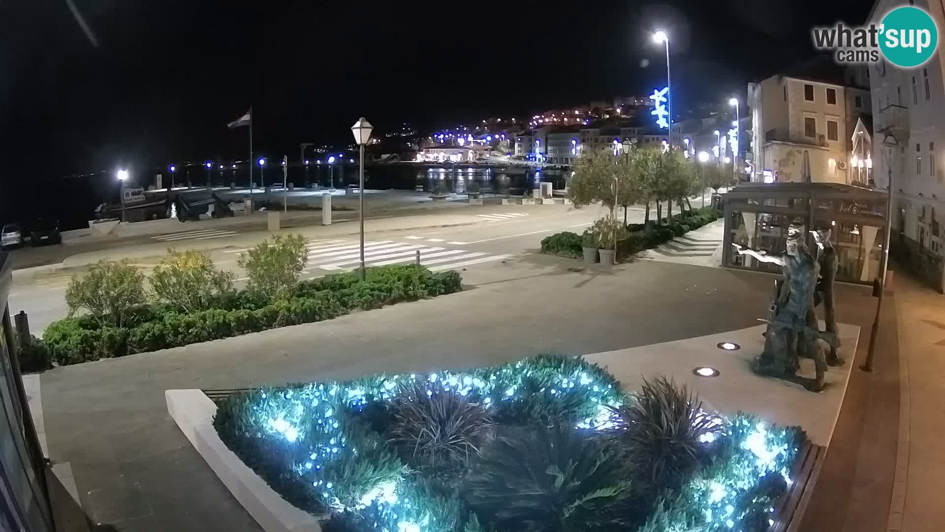 Live webcam Senj riva – seafront – Croatia