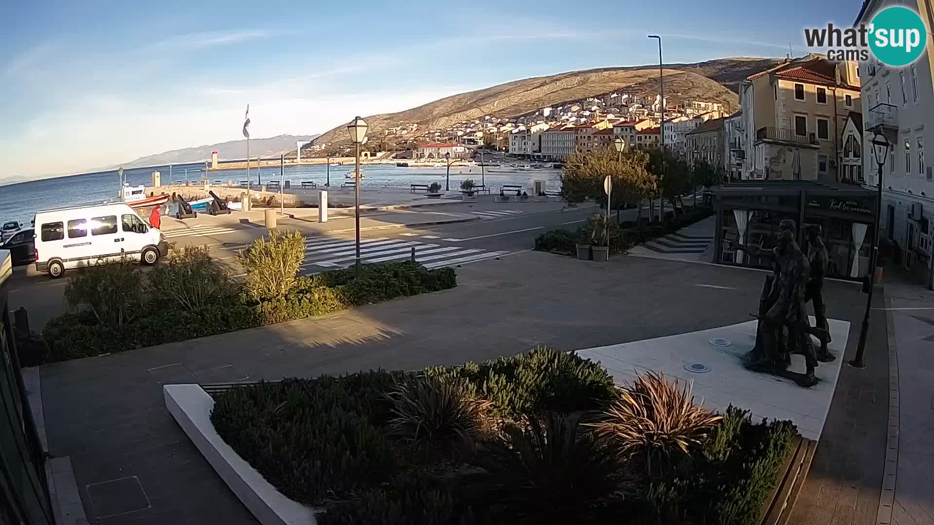 Spletna kamera v živo Senj riva – Hrvaška