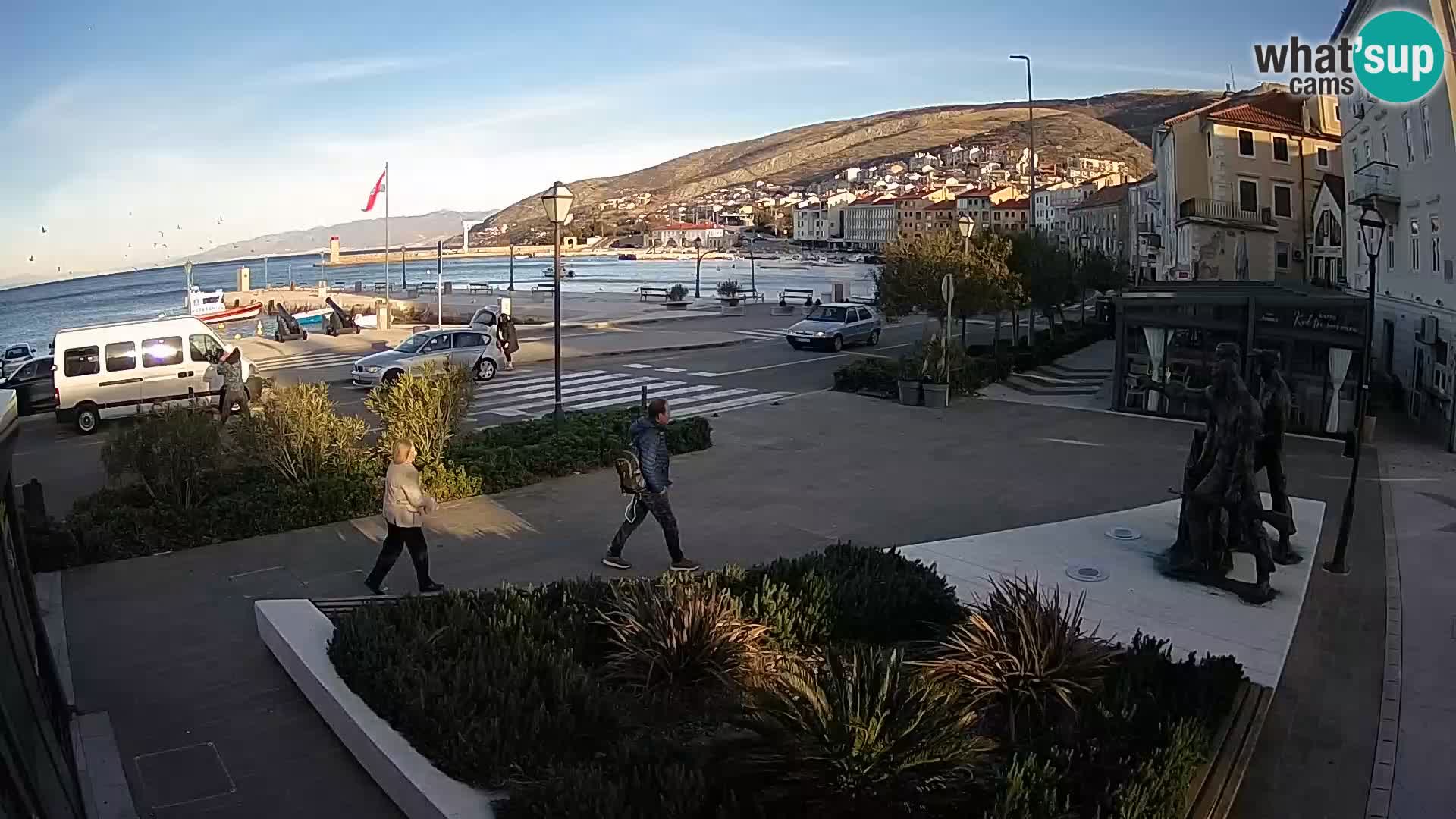 Webcam en vivo Senj riva – paseo marítimo