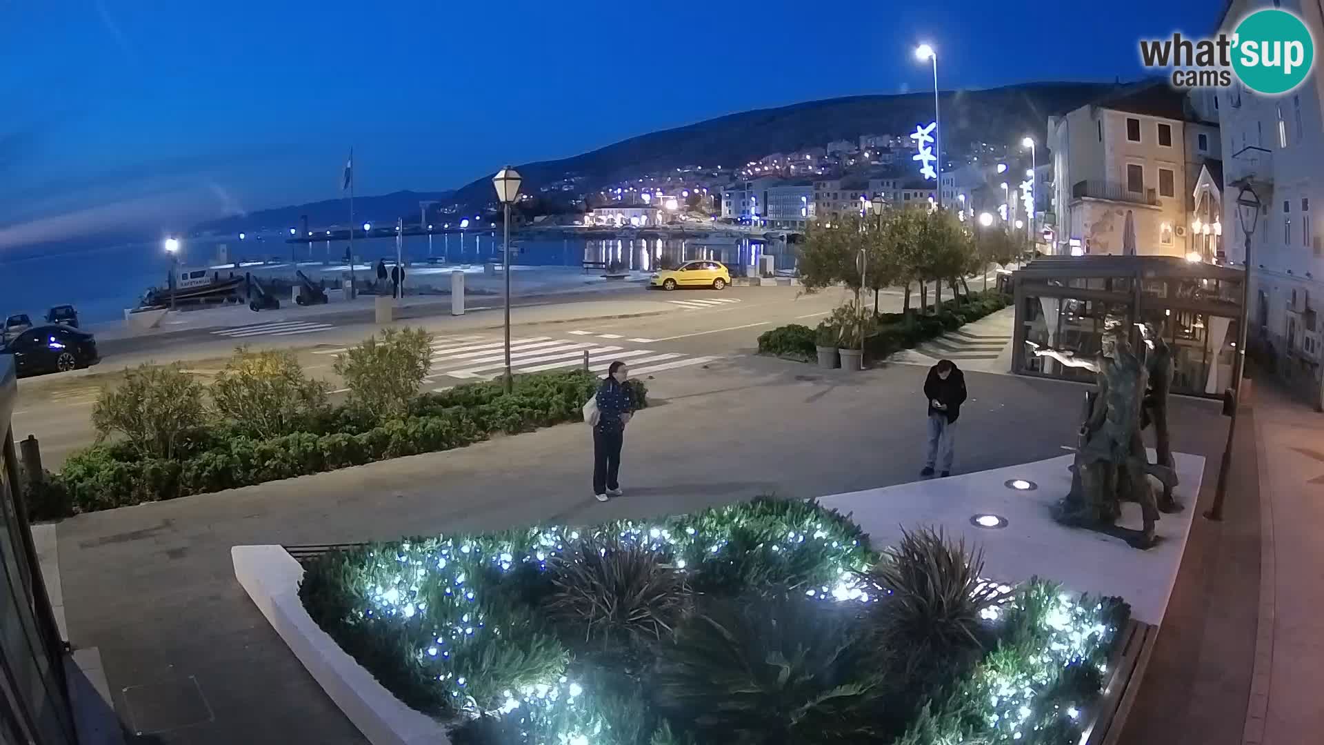 Live webcam Senj riva – seafront – Croatia