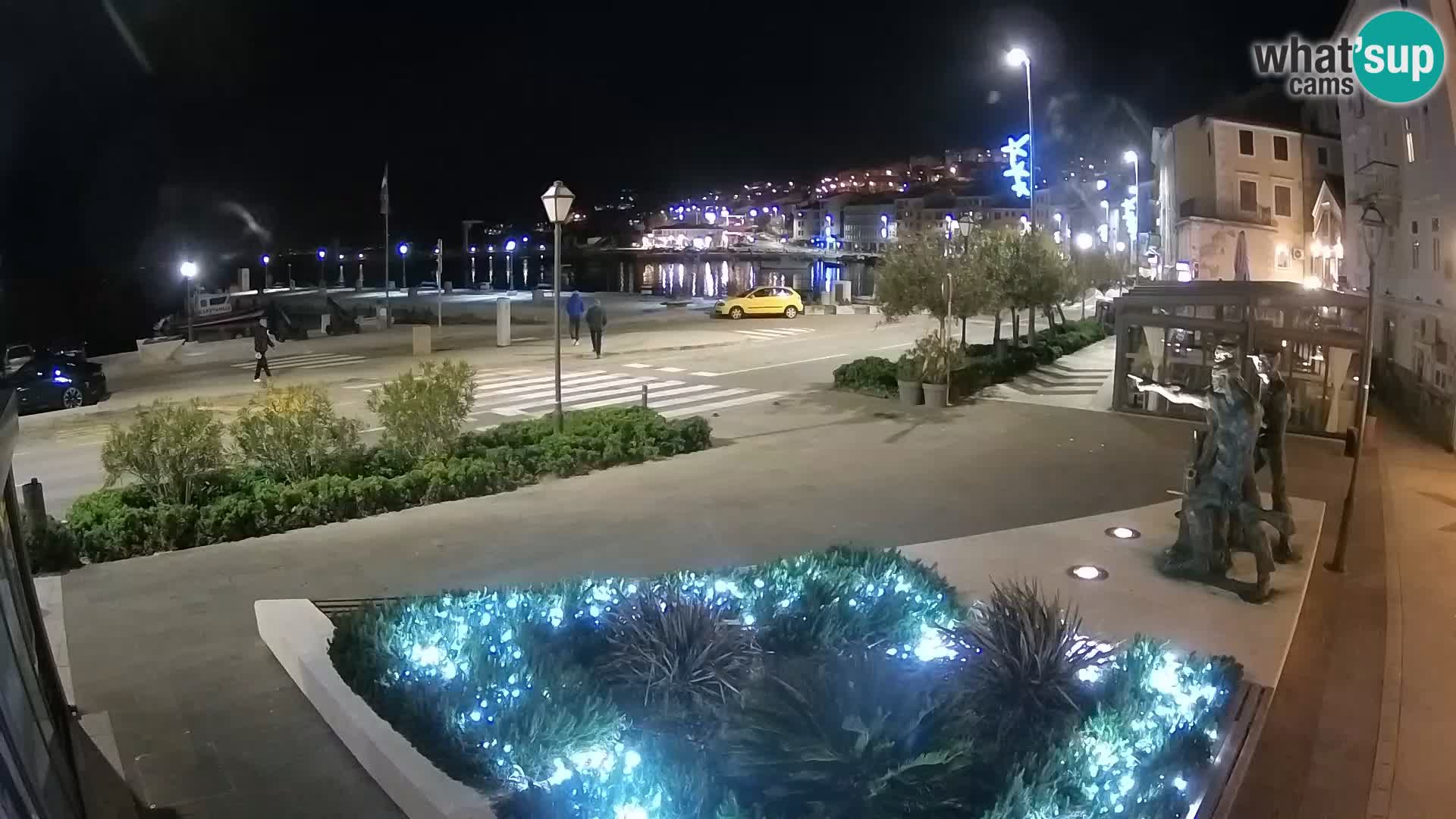 Live-Webcam Senj Riva – direkt am Meer – Kroatien