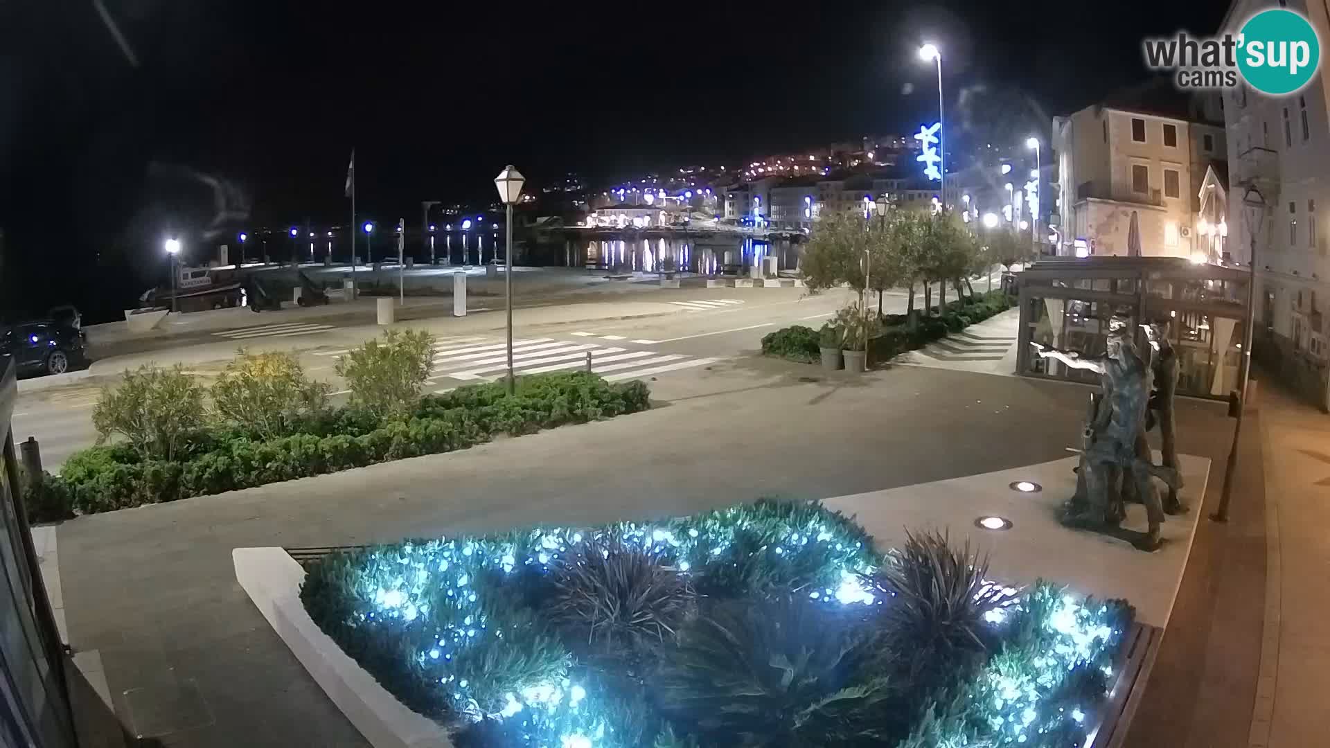 Webcam en vivo Senj riva – paseo marítimo