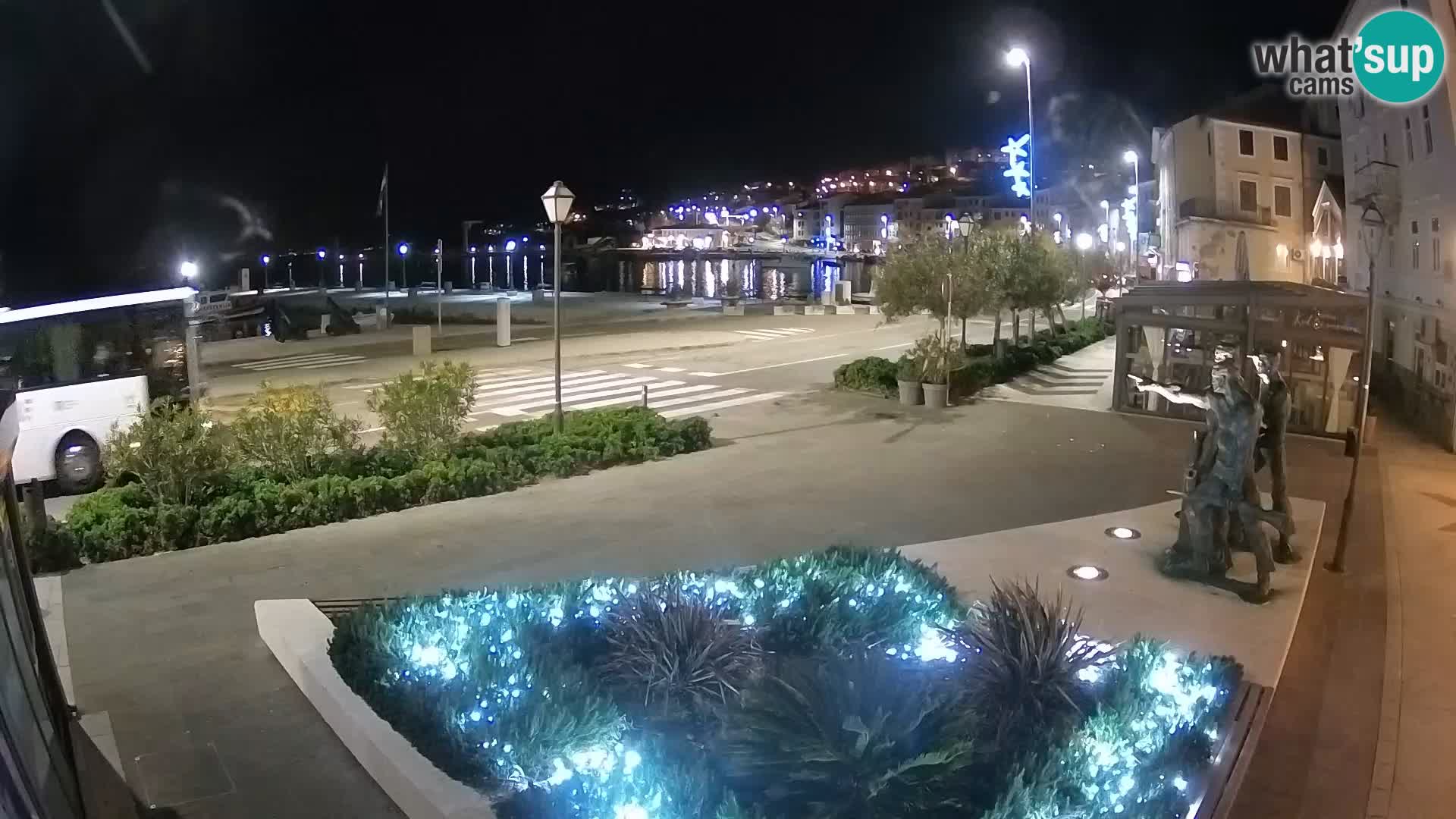 Live webcam Senj riva – seafront – Croatia