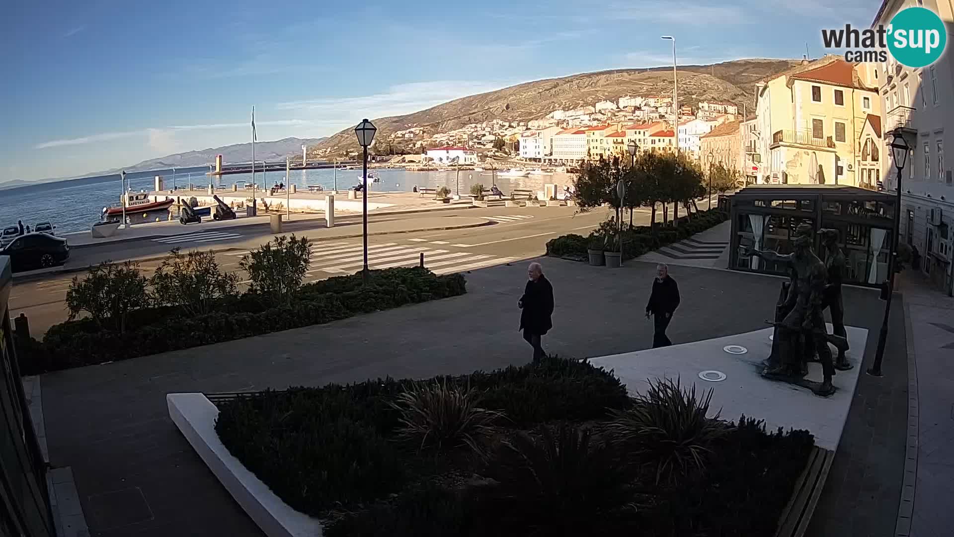 Spletna kamera v živo Senj riva – Hrvaška