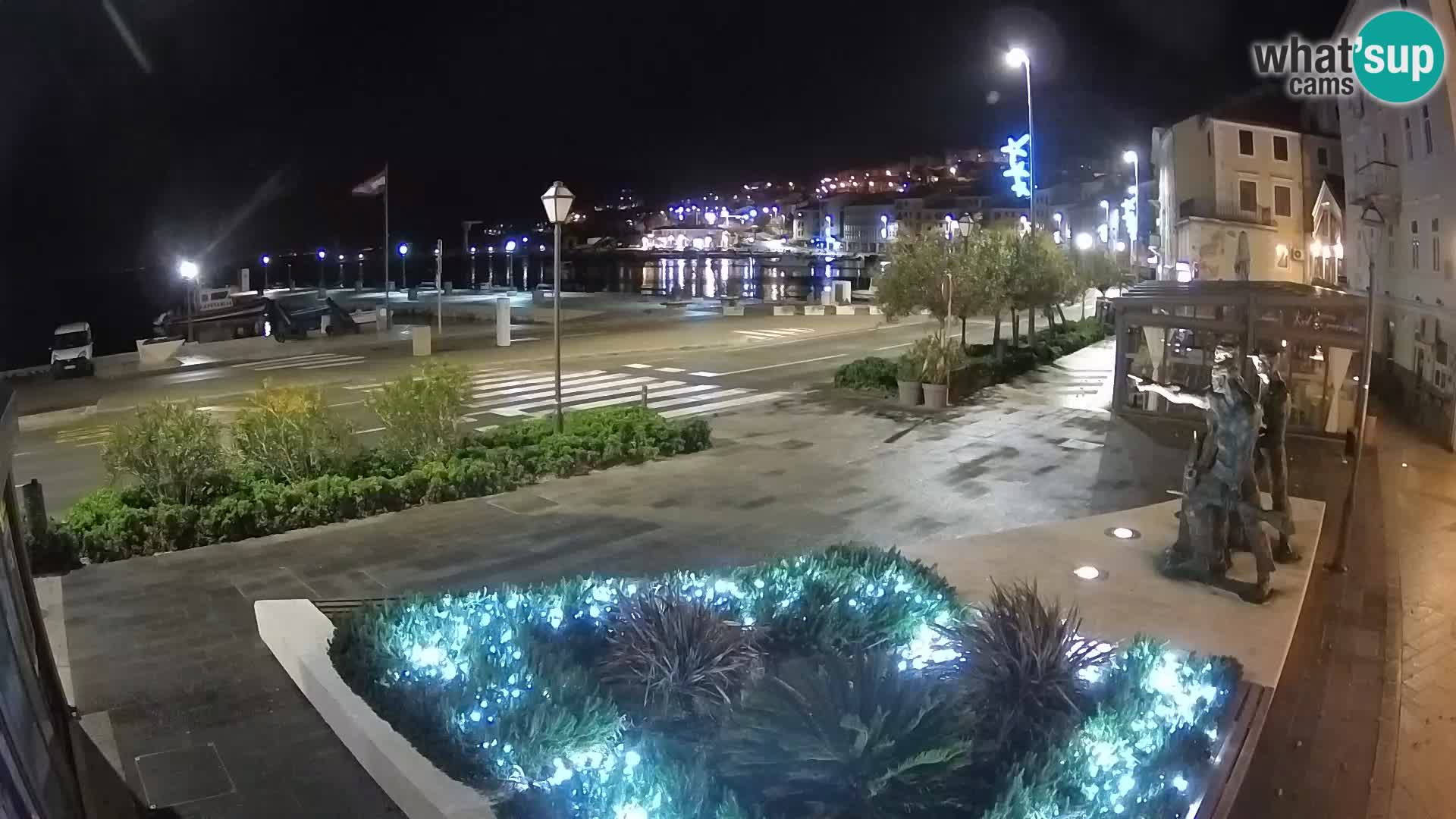 Live webcam Senj riva – seafront – Croatia