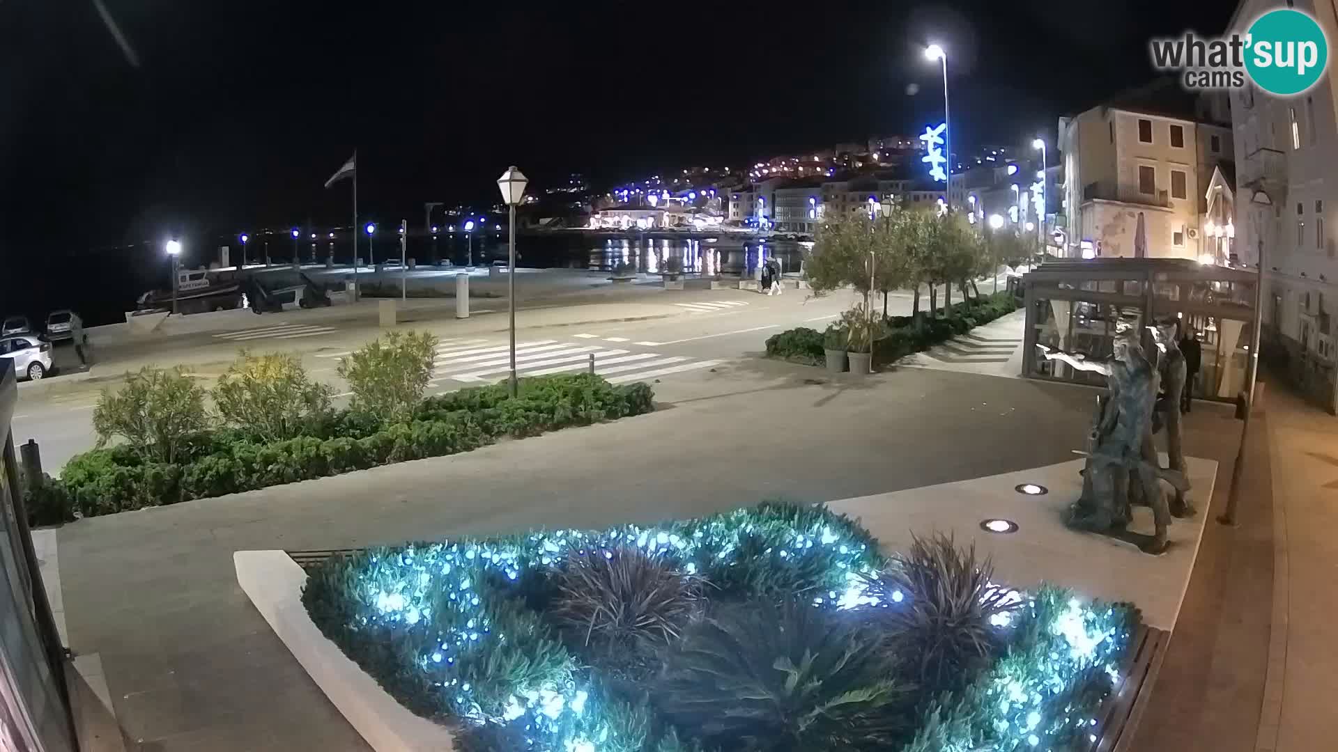 Live-Webcam Senj Riva – direkt am Meer – Kroatien