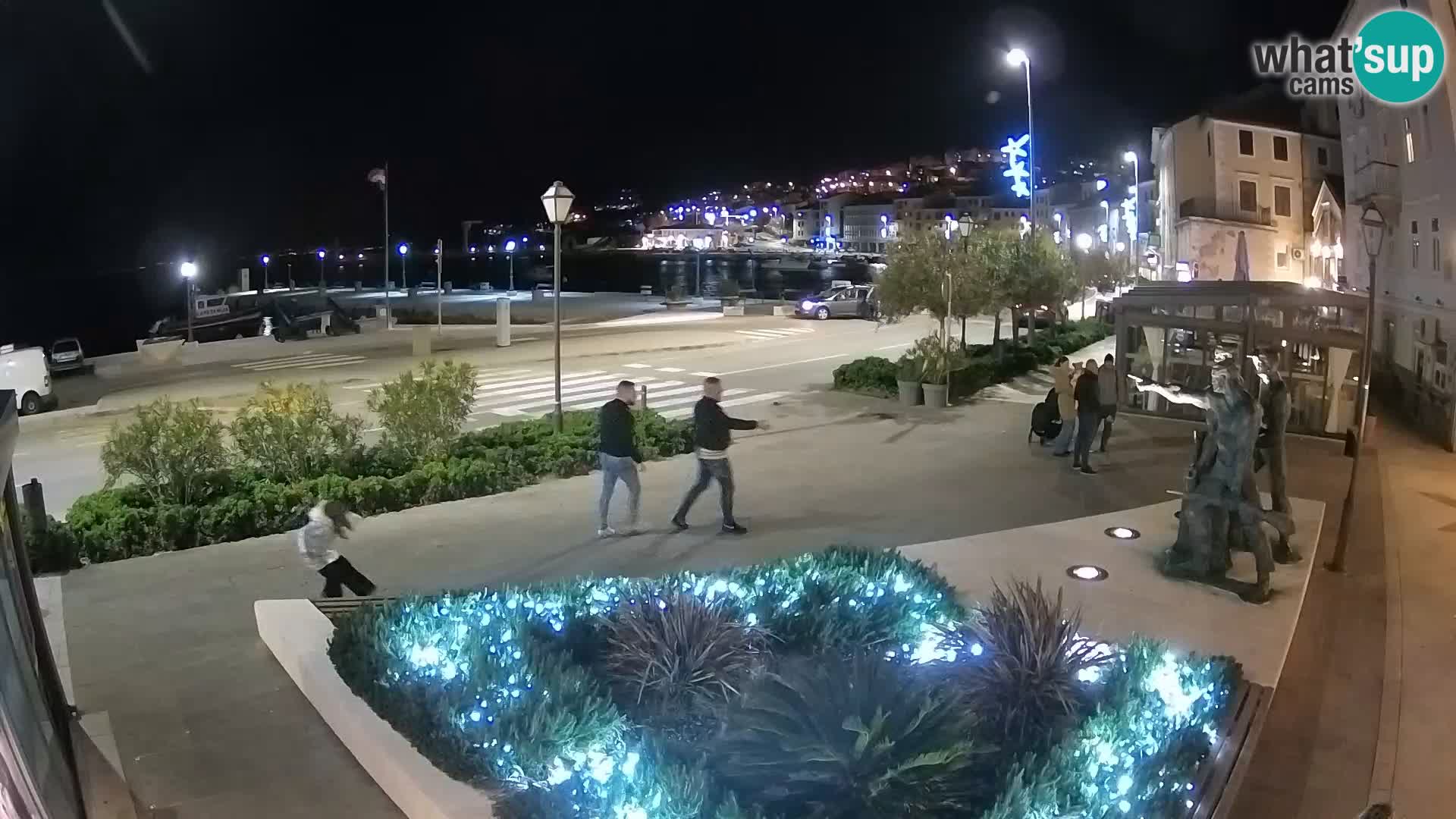 Live-Webcam Senj Riva – direkt am Meer – Kroatien