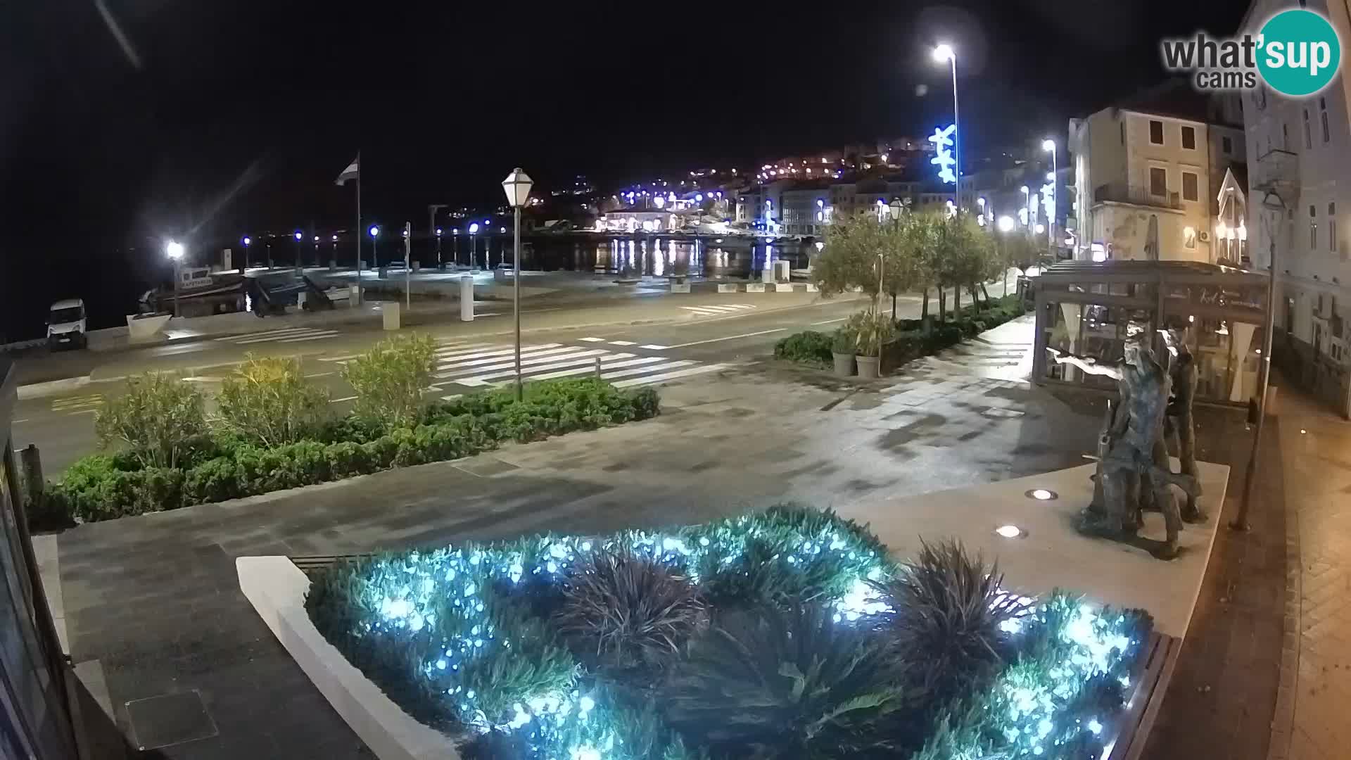 Live webcam Senj riva – fronte mare