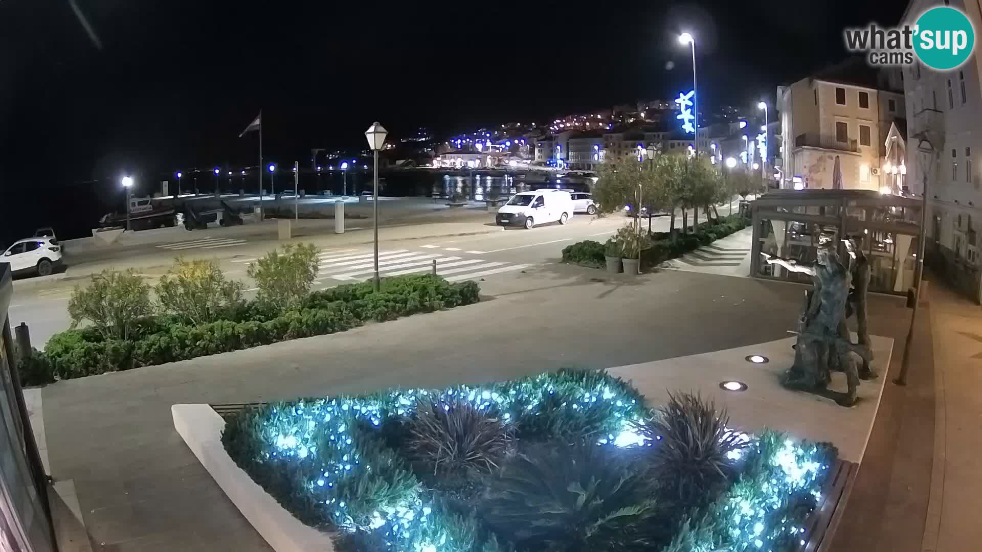 Webcam en vivo Senj riva – paseo marítimo